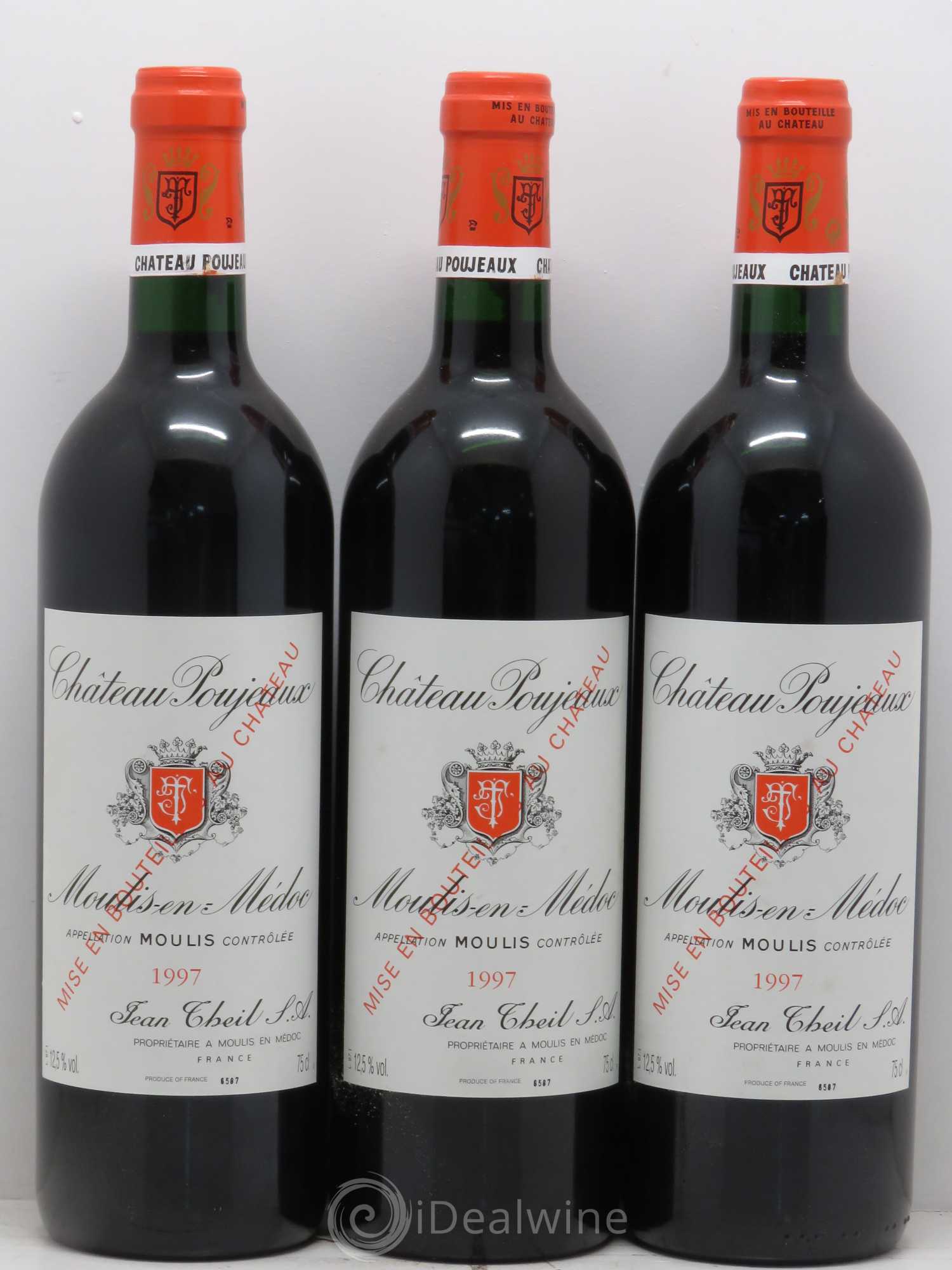 Château Poujeaux 1997 - Lot de 12 bouteilles - 3