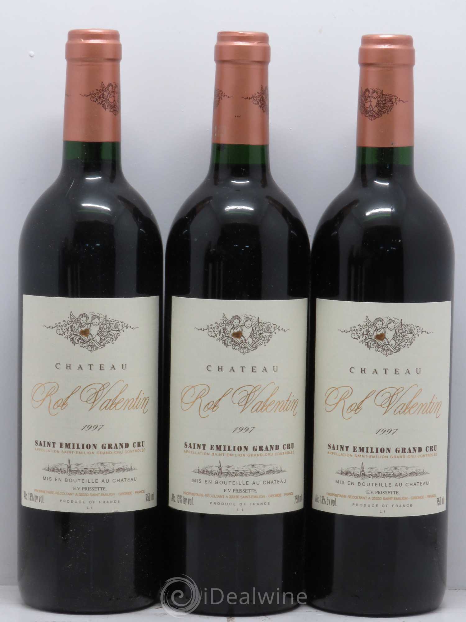 Château Rol Valentin Grand Cru Classé 1997 - Posten von 6 Flaschen - 1