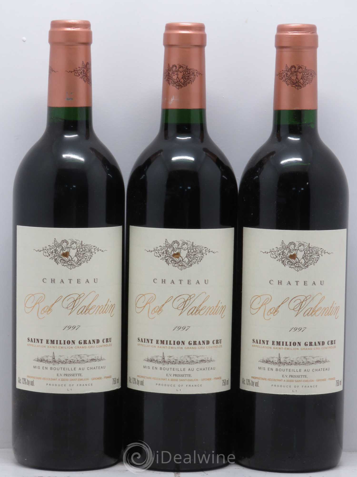 Château Rol Valentin Grand Cru Classé 1997 - Posten von 6 Flaschen - 2