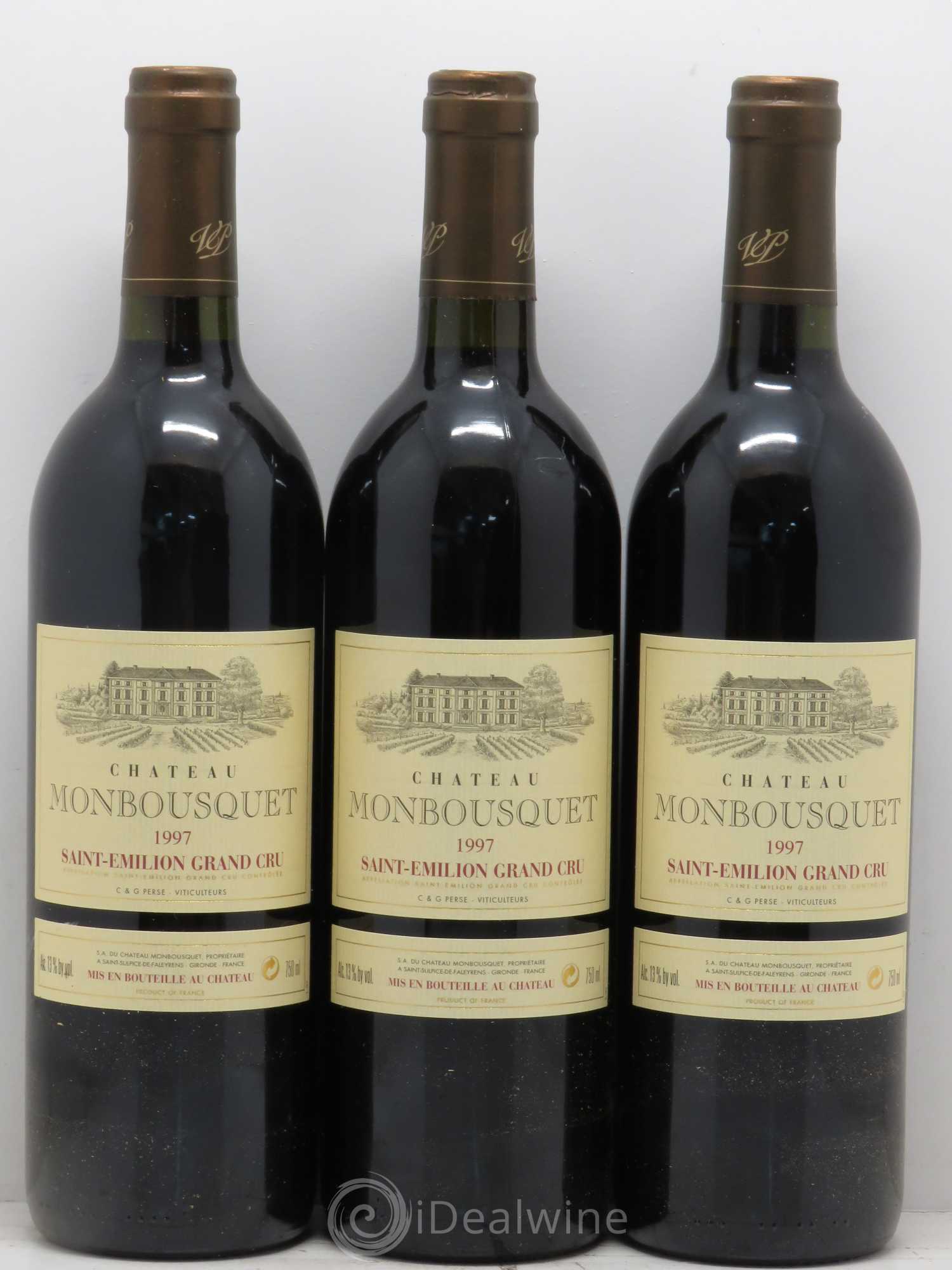 Château Monbousquet Grand Cru Classé 1997 - Lot de 12 bouteilles - 3