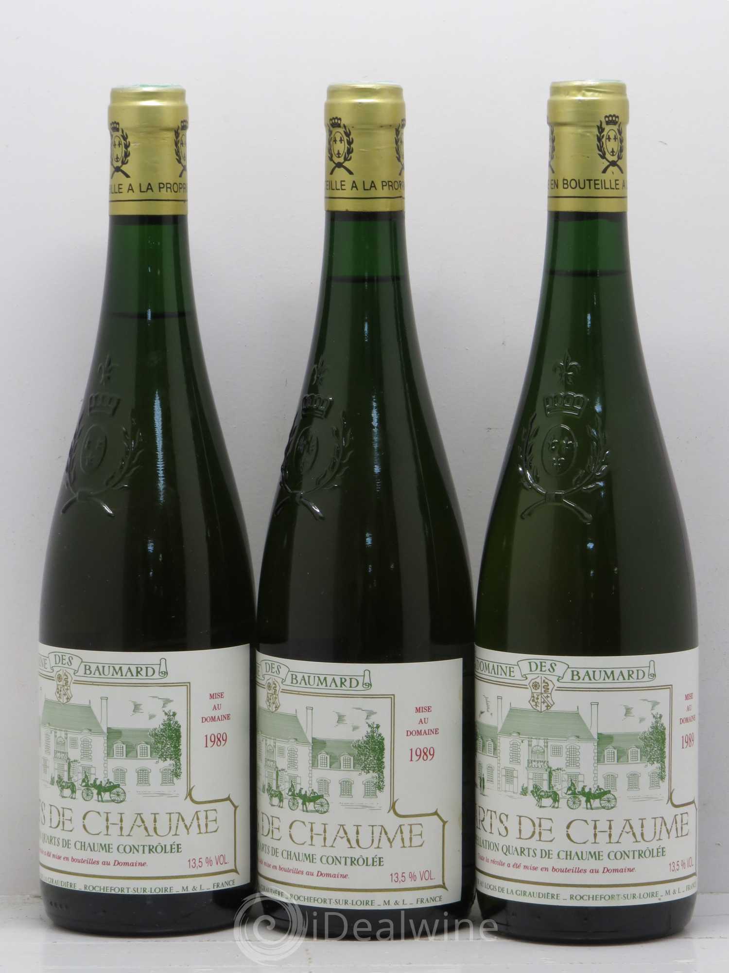 Quarts de Chaume Baumard (Domaine des) 1989 - Lotto di 6 bottiglie - 2