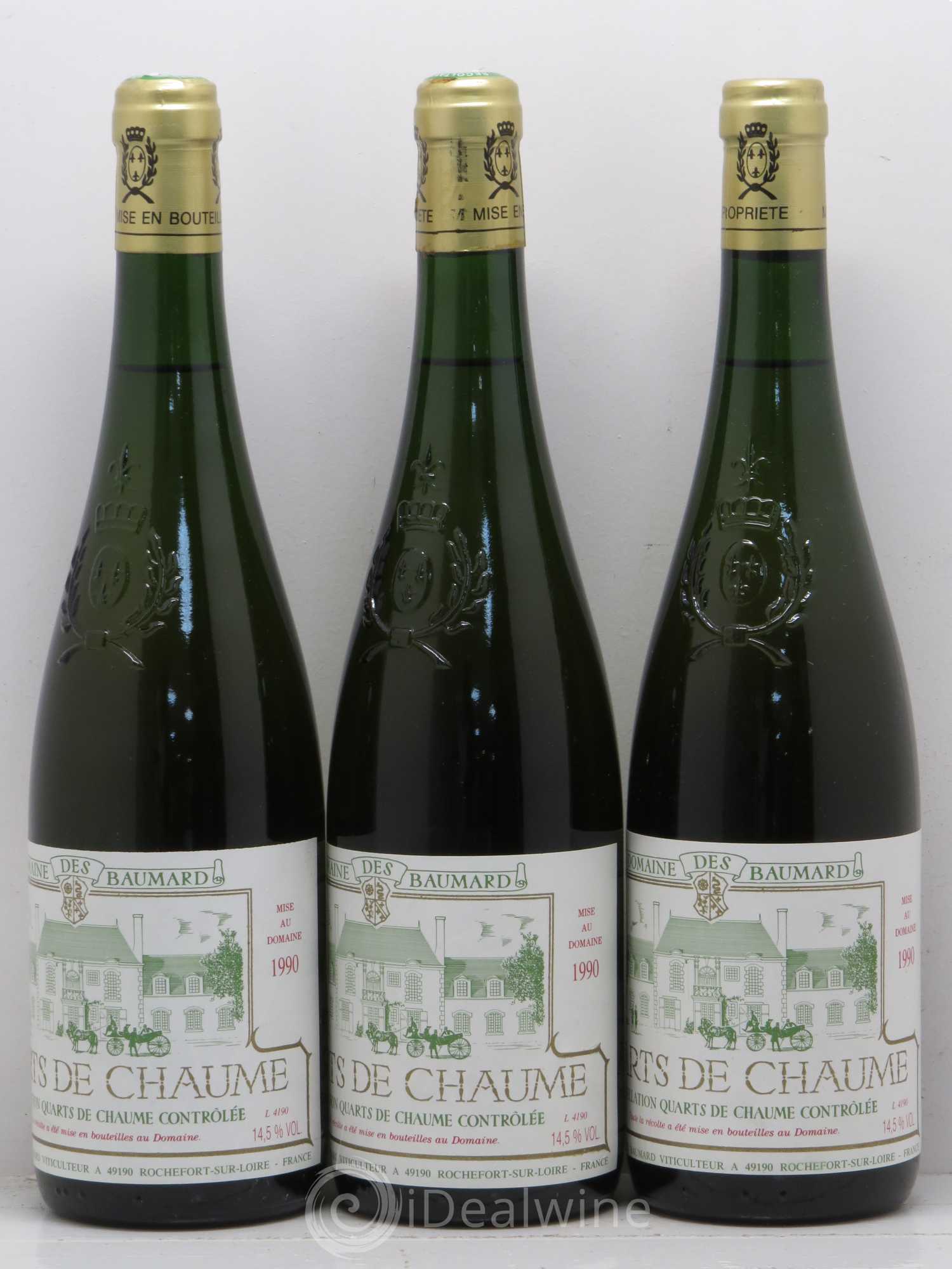 Quarts de Chaume Baumard (Domaine des) 1990 - Lotto di 6 bottiglie - 1