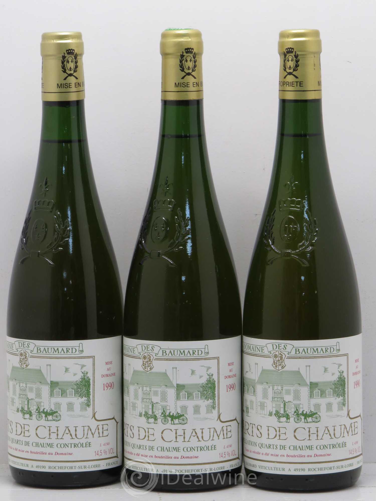Quarts de Chaume Baumard (Domaine des) 1990 - Lotto di 6 bottiglie - 2