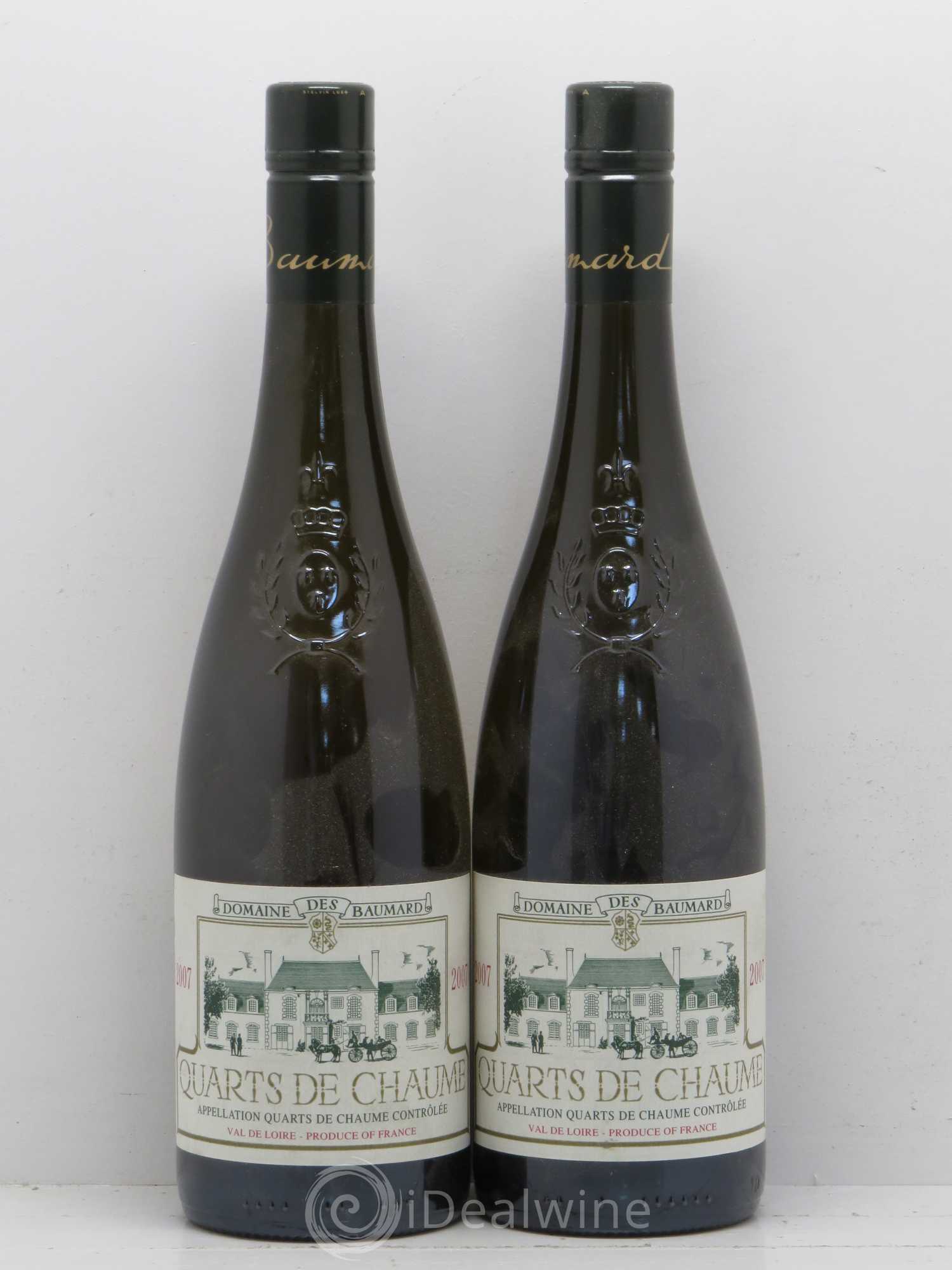 Quarts de Chaume Baumard (Domaine des) 2007 - Lotto di 2 bottiglie - 0