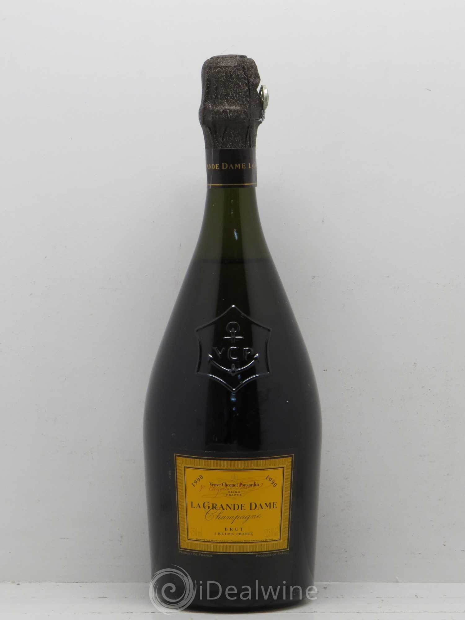 La Grande Dame Veuve Clicquot 1990 - Lot de 1 bouteille - 0