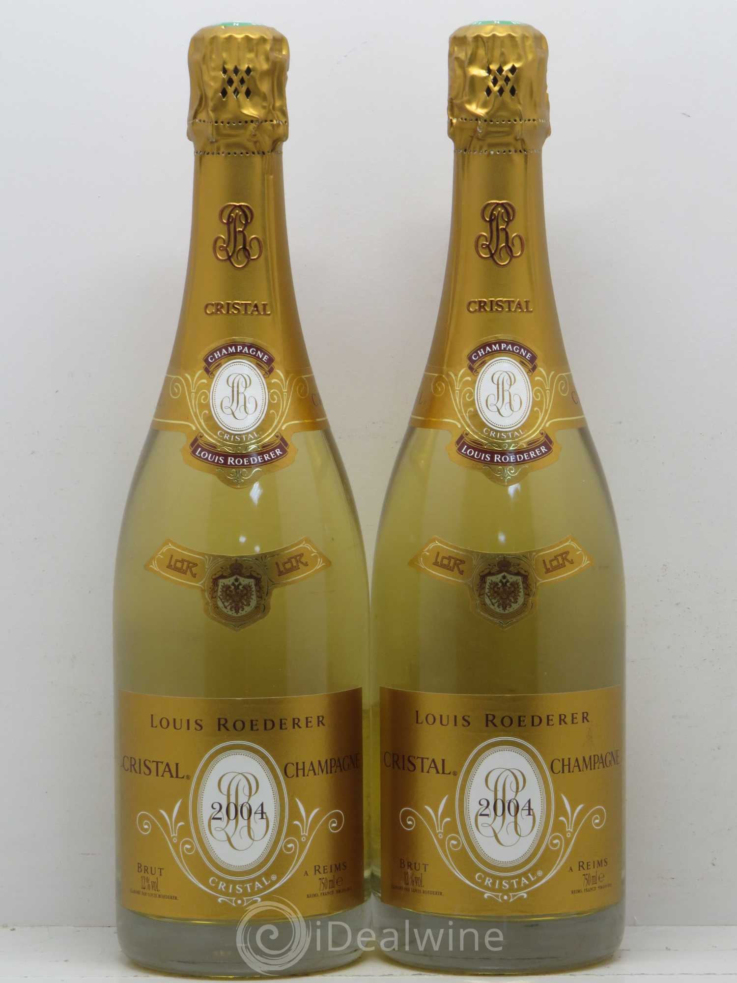 Cristal Louis Roederer 2004 - Lot de 2 bouteilles - 0