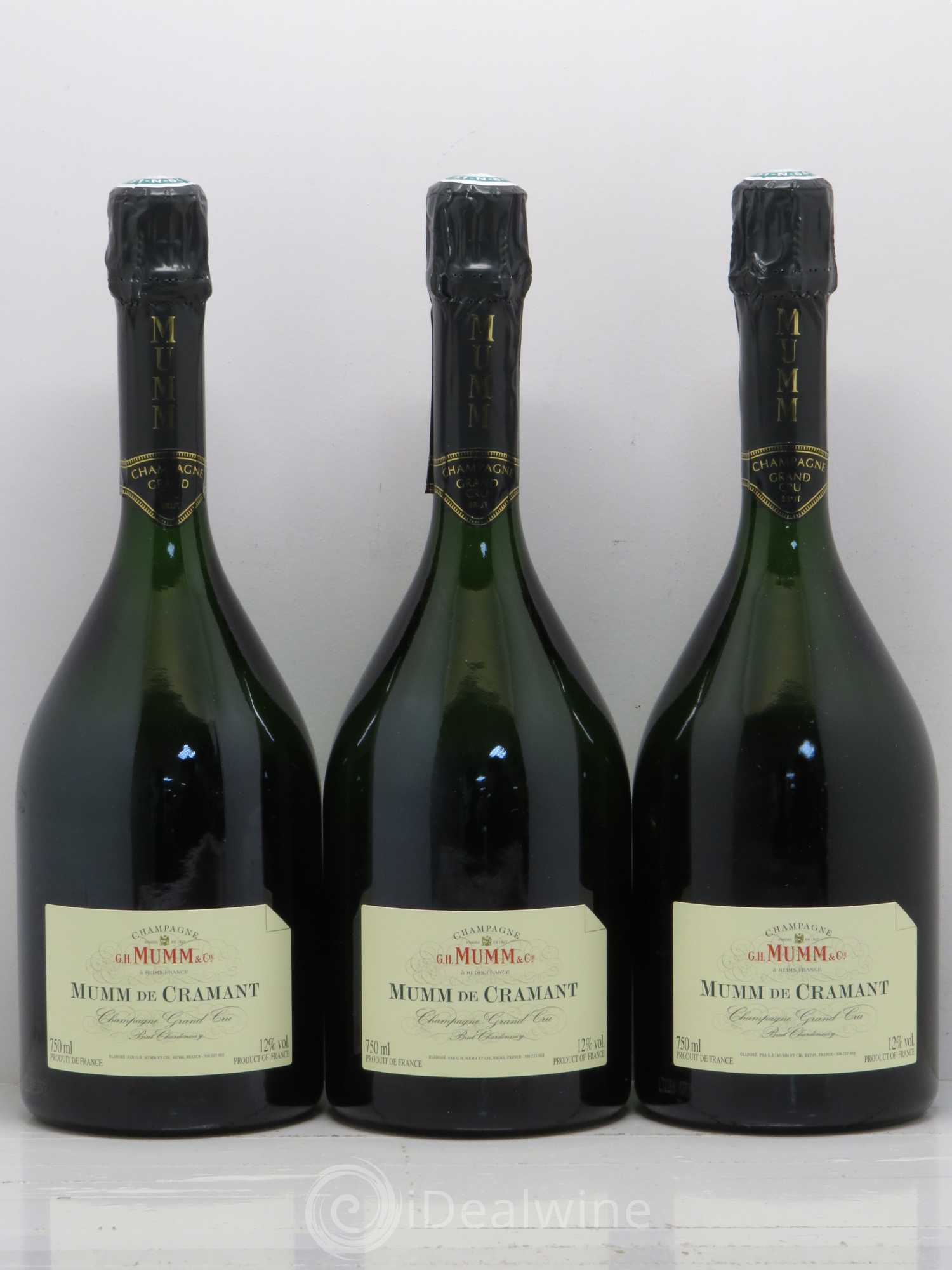 Champagne Mumm de Cramant Blanc de Blancs Grand Cru - Posten von 6 Flaschen - 1