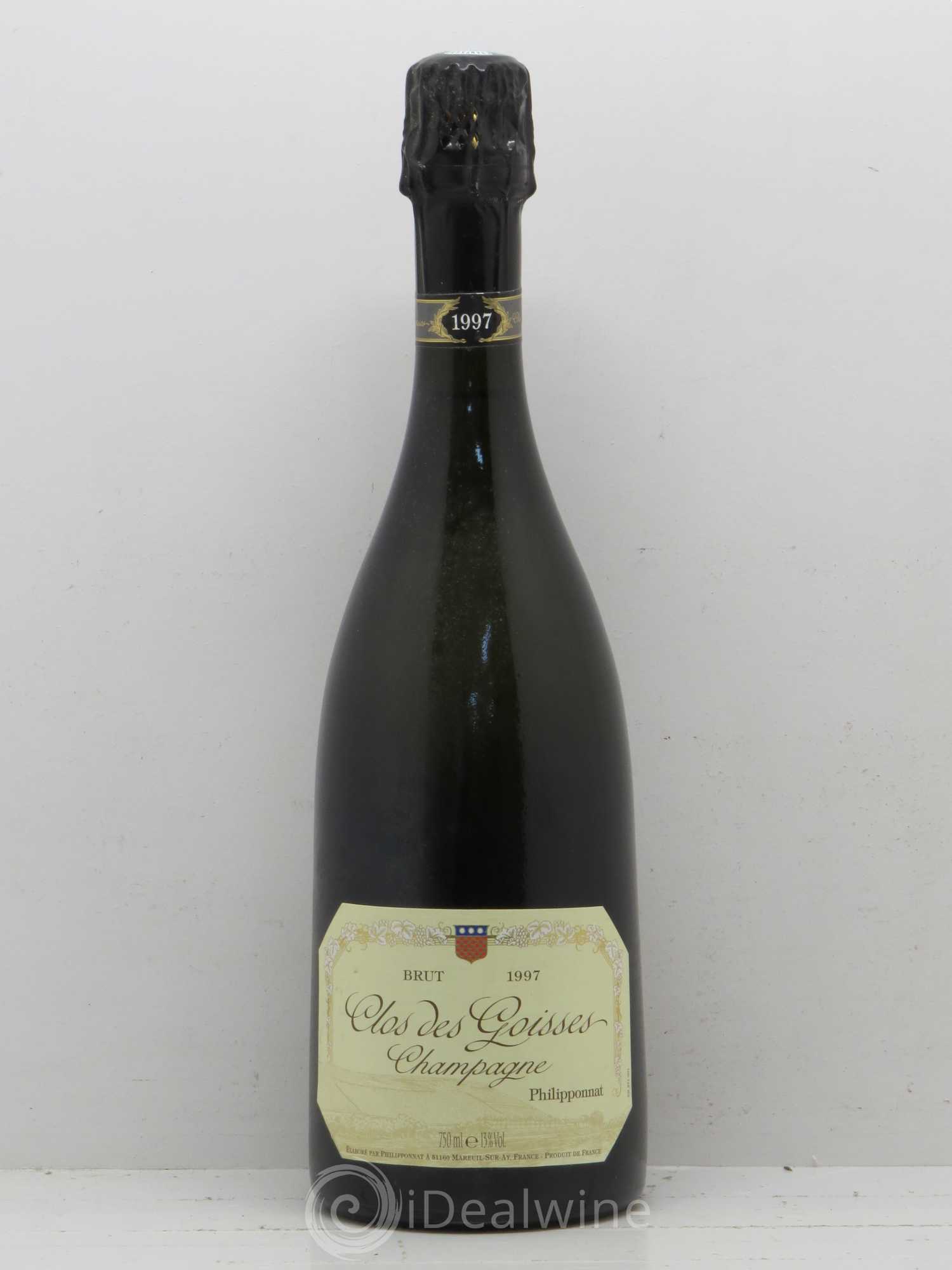 Clos des Goisses Philipponnat 1997 - Lot de 1 bouteille - 0