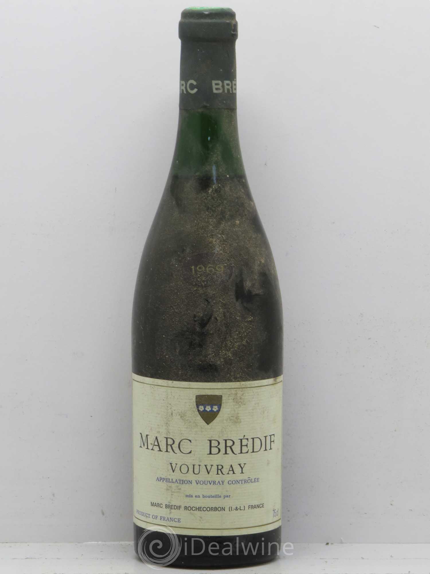 Vouvray Marc Bredif (sans prix de réserve) 1969 - Lotto di 1 bottiglia - 0