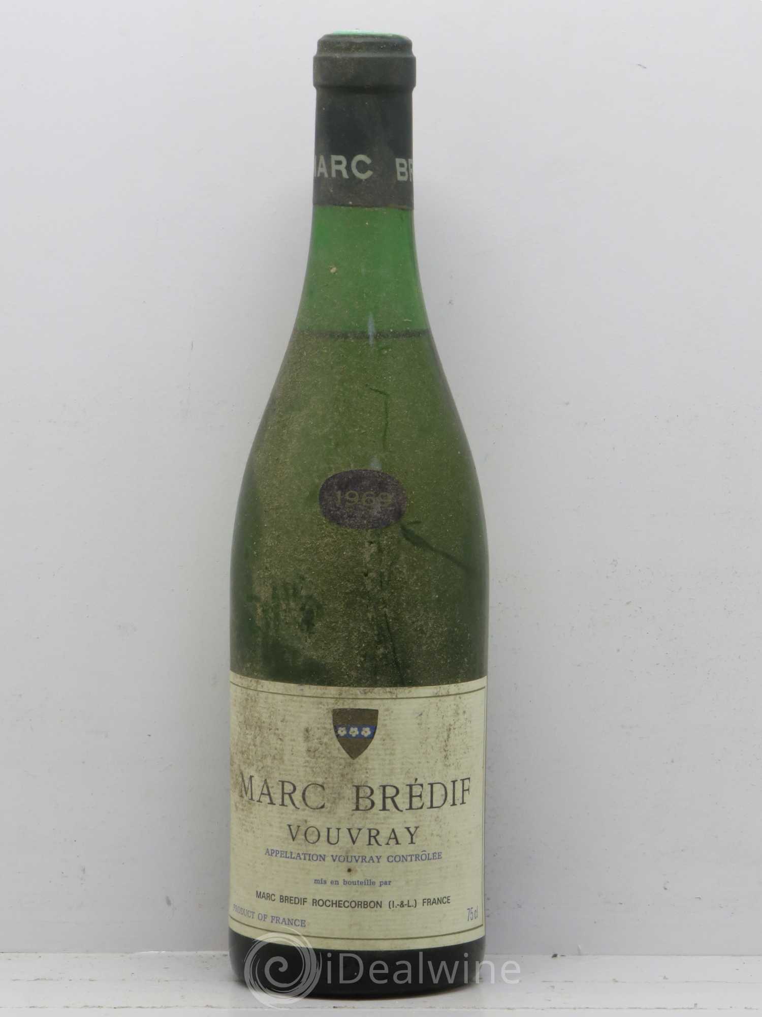 Vouvray Marc Bredif (sans prix de réserve) 1969 - Lotto di 1 bottiglia - 0