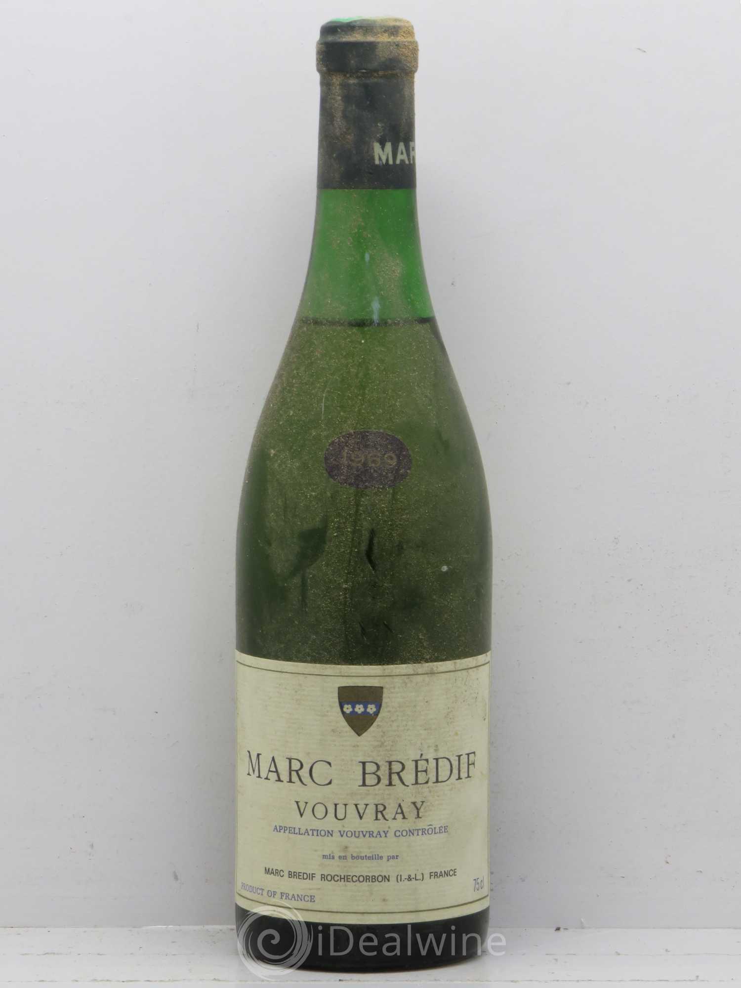 Vouvray Marc Bredif 1969 - Posten von 1 Flasche - 0