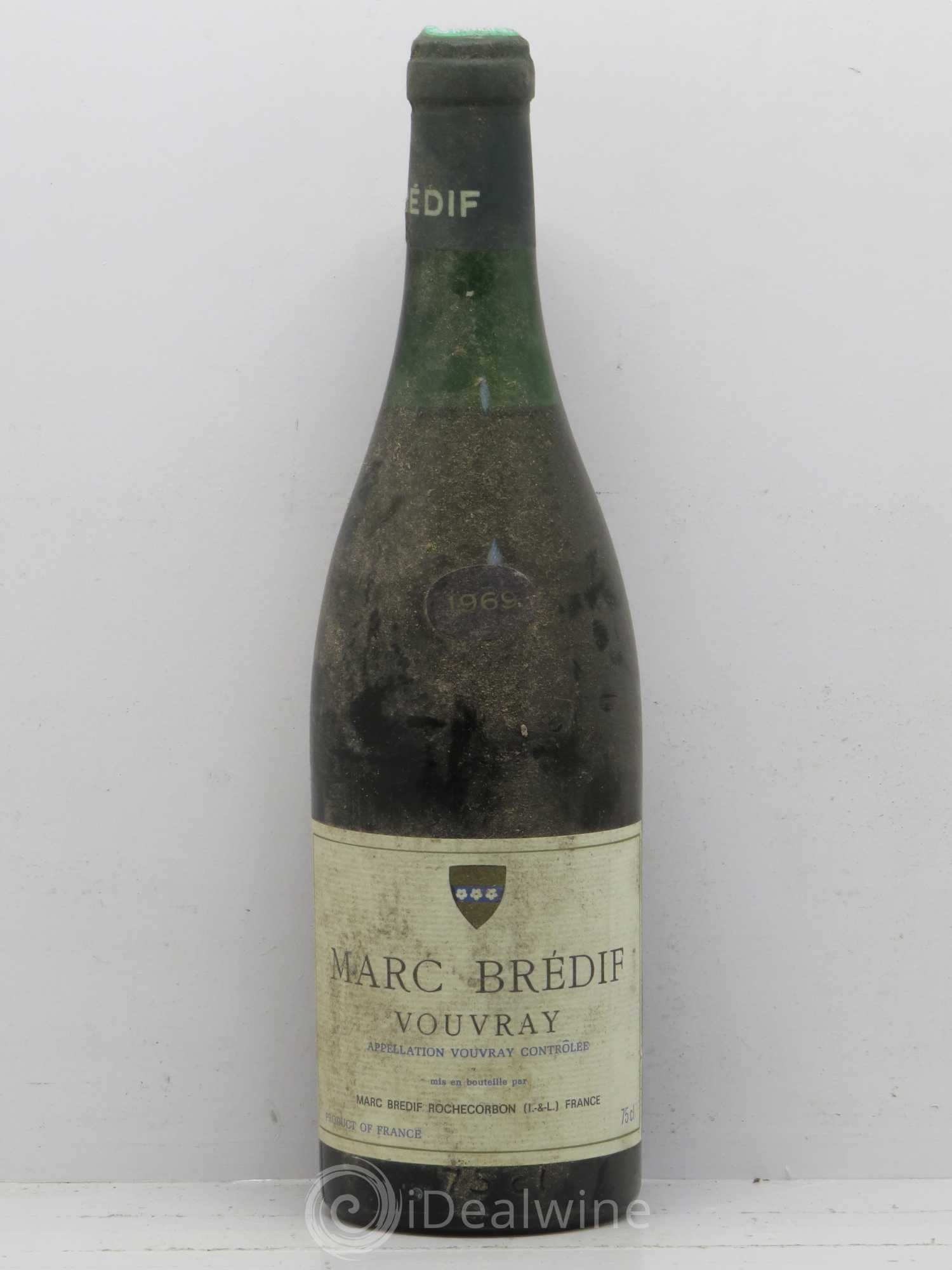 Vouvray Marc Bredif (sans prix de réserve) 1969 - Posten von 1 Flasche - 0