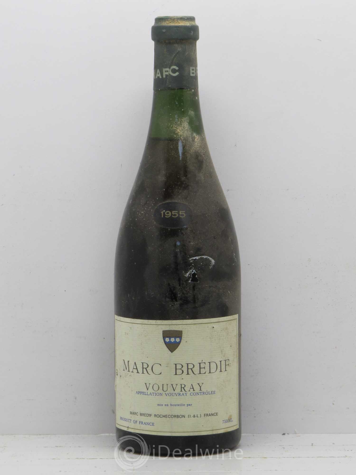 Vouvray Marc Bredif (sans prix de réserve) 1955 - Posten von 1 Flasche - 0