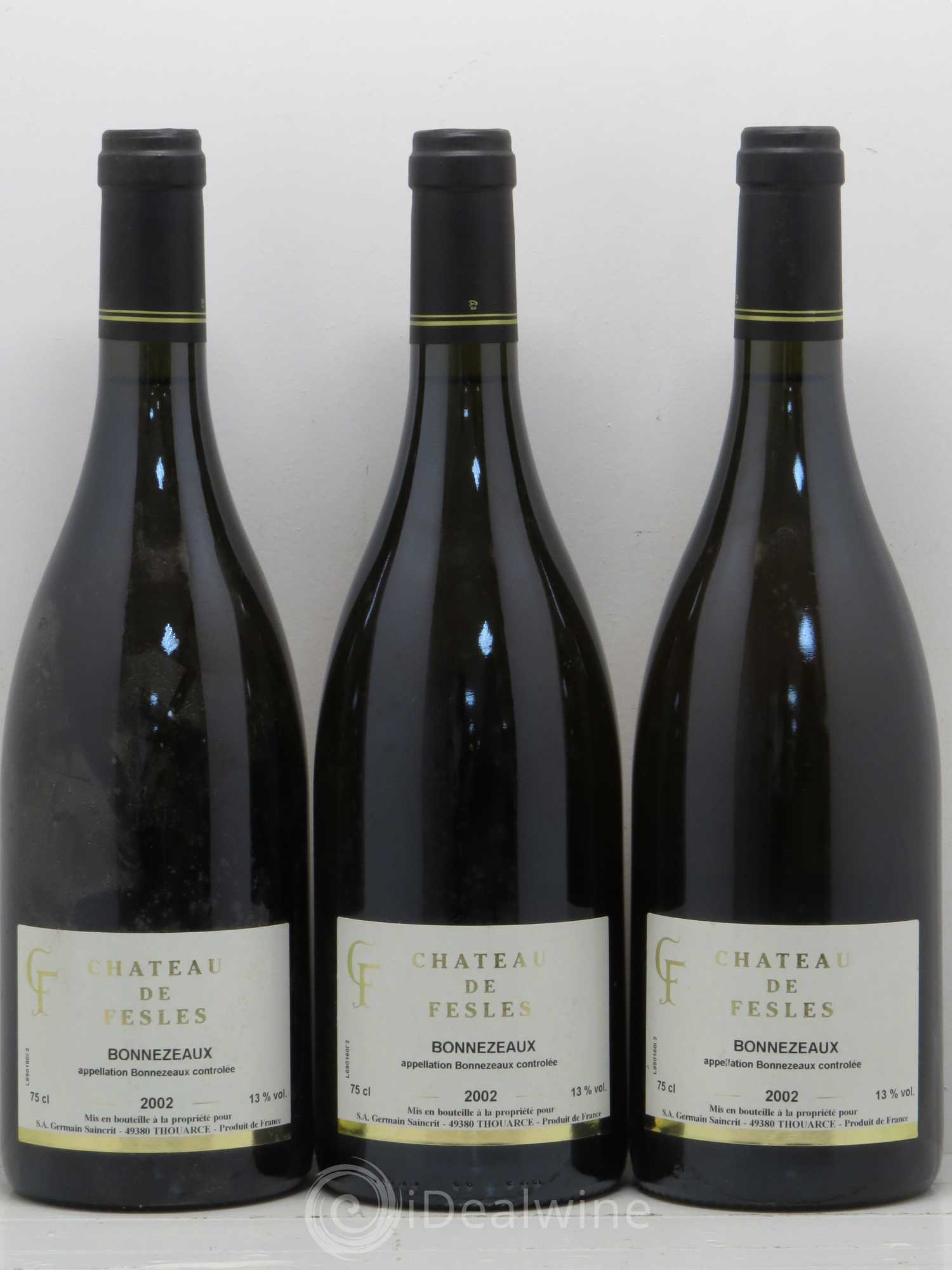 Bonnezeaux Château de Fesles 2002 - Lotto di 6 bottiglie - 2