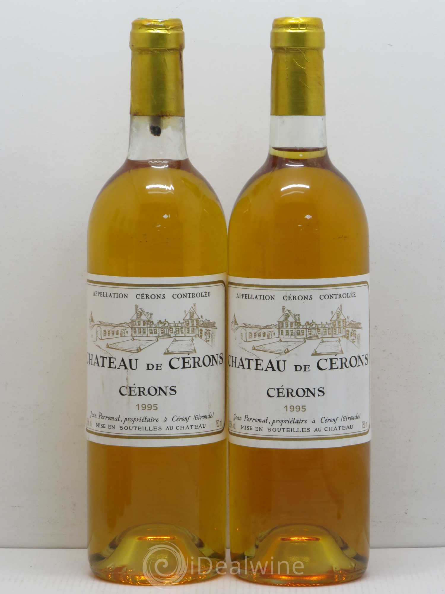 Cérons Château de Cérons - Perromat 1995 - Lot de 5 bouteilles - 2