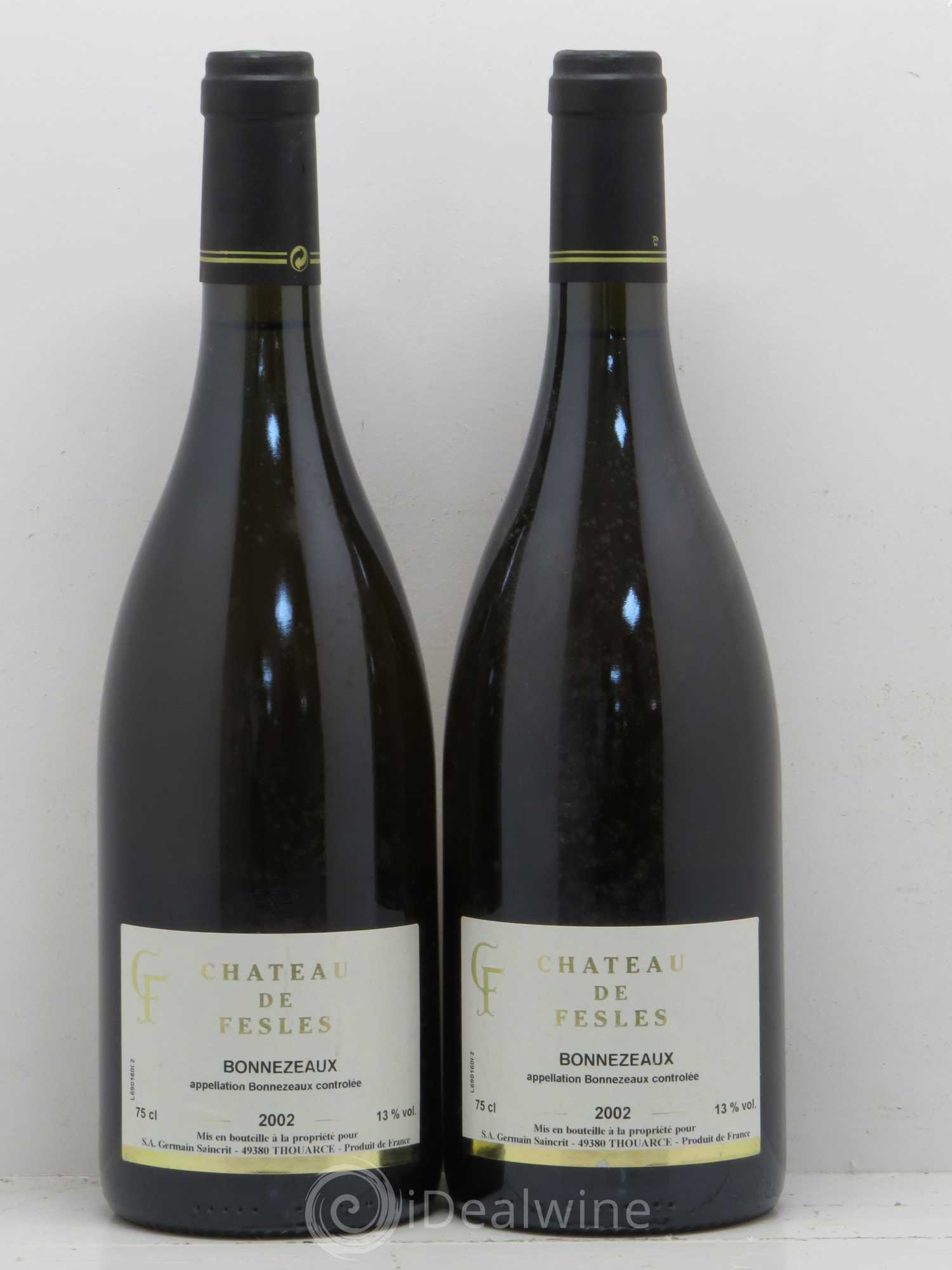 Bonnezeaux Château de Fesles 2002 - Lotto di 2 bottiglie - 0