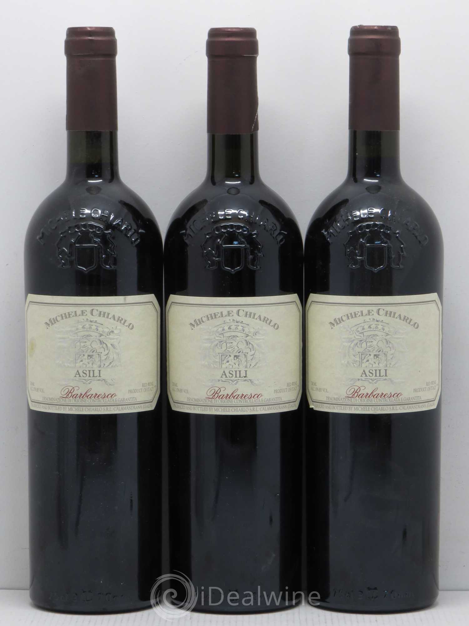 Italie Barbaresco Asili - Michele Chiarlo 2000 - Posten von 3 Flaschen - 0