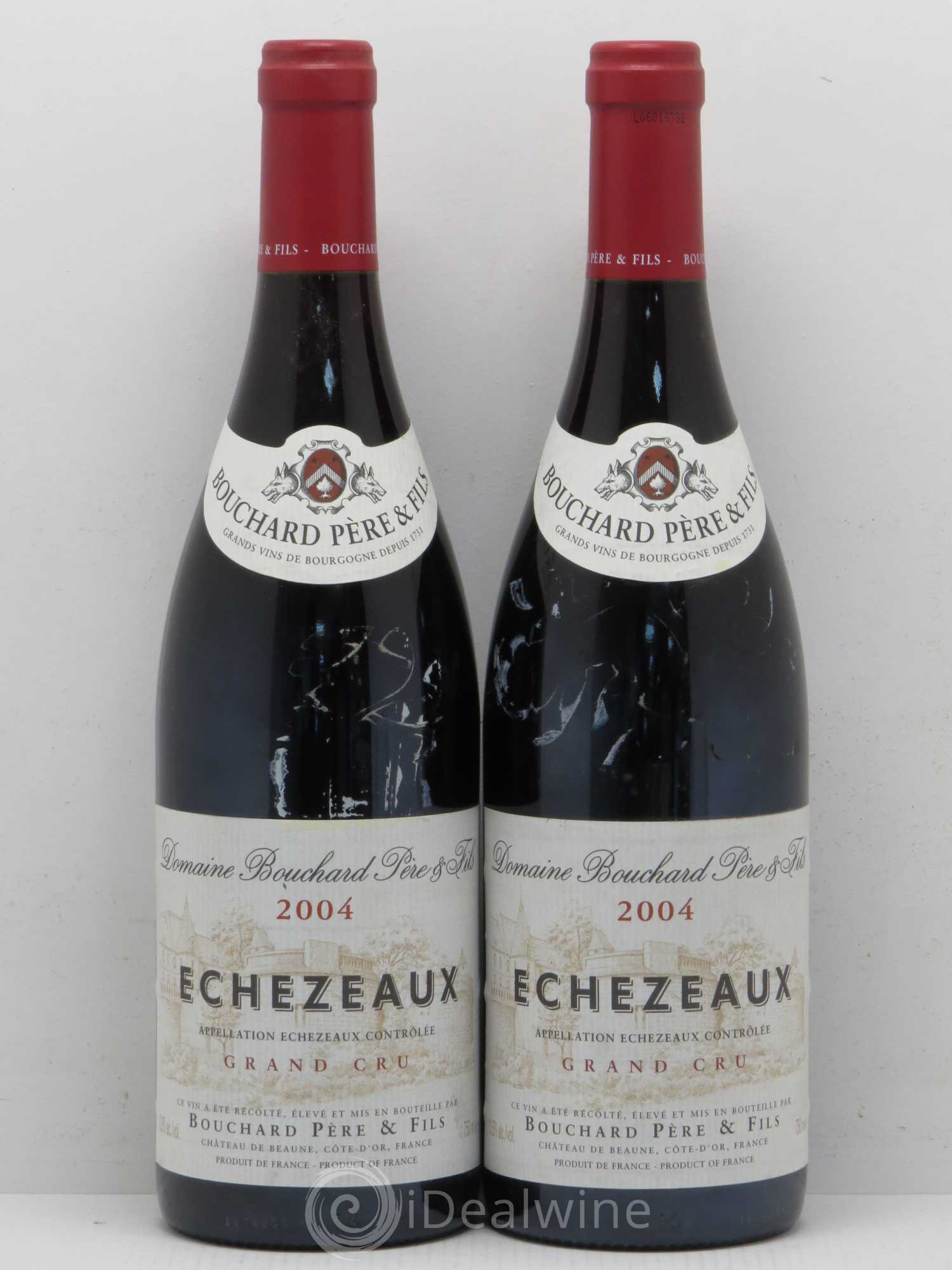 Echezeaux Grand Cru Bouchard Père & Fils 2004 - Lot de 2 bouteilles - 0