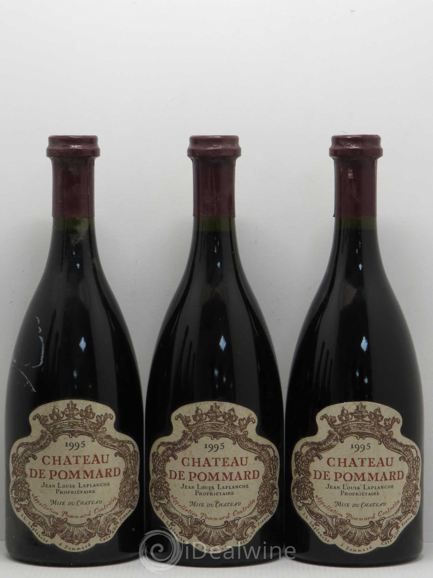 Pommard Château de Pommard 1995 - Lot de 6 bouteilles - 1