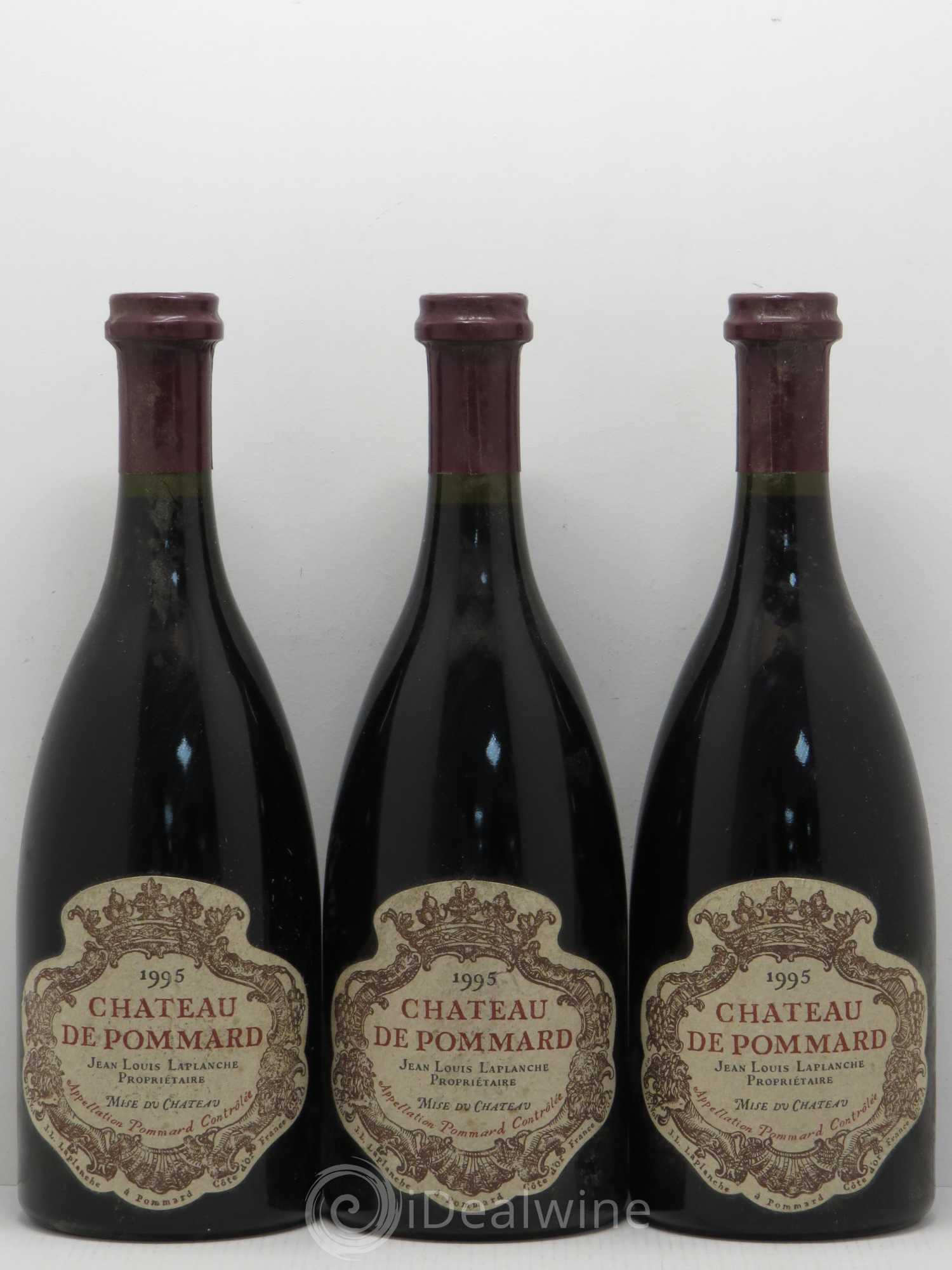 Pommard Château de Pommard 1995 - Lot de 6 bouteilles - 2