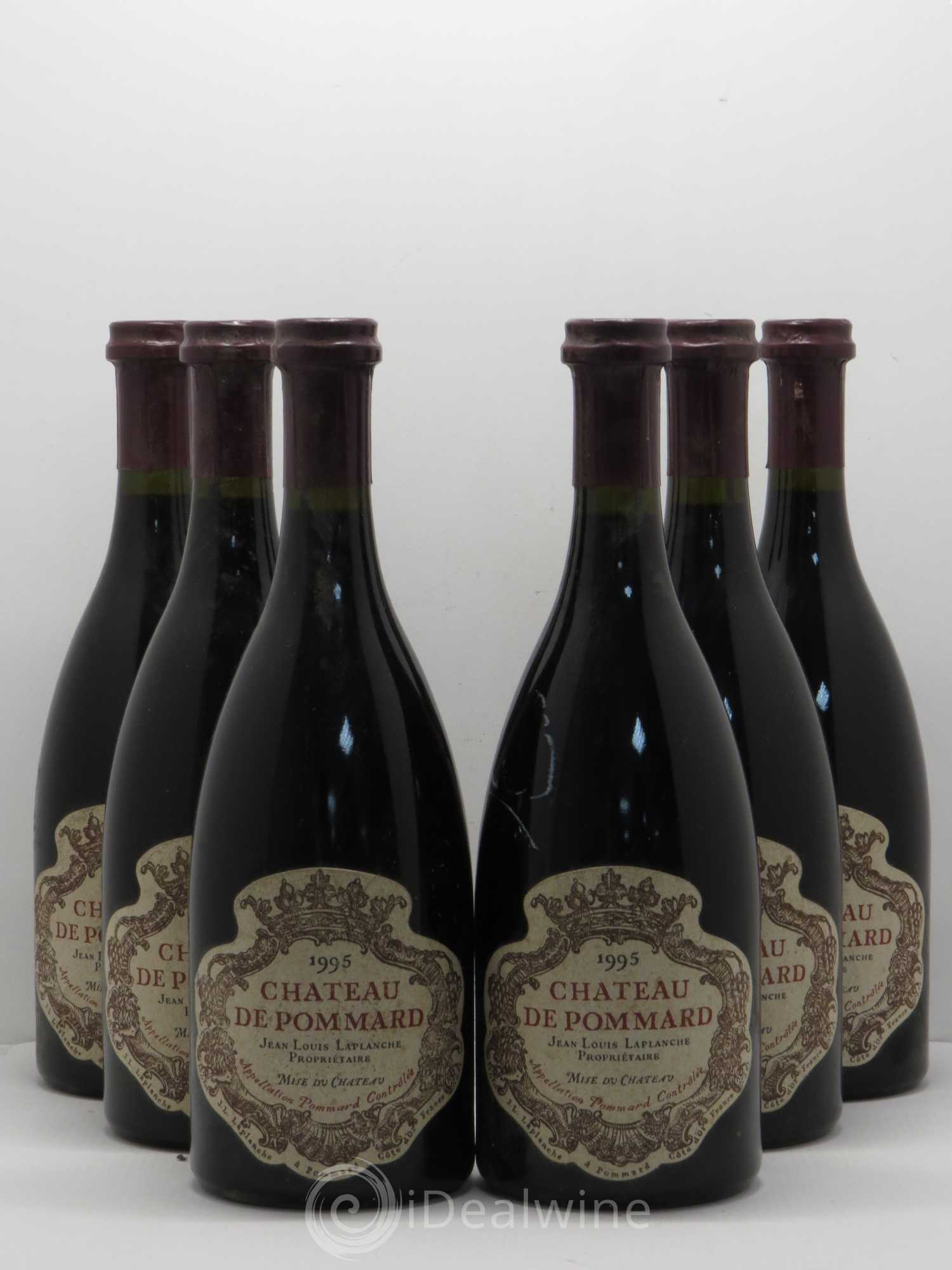 Pommard Château de Pommard 1995 - Lot de 6 bouteilles - 0