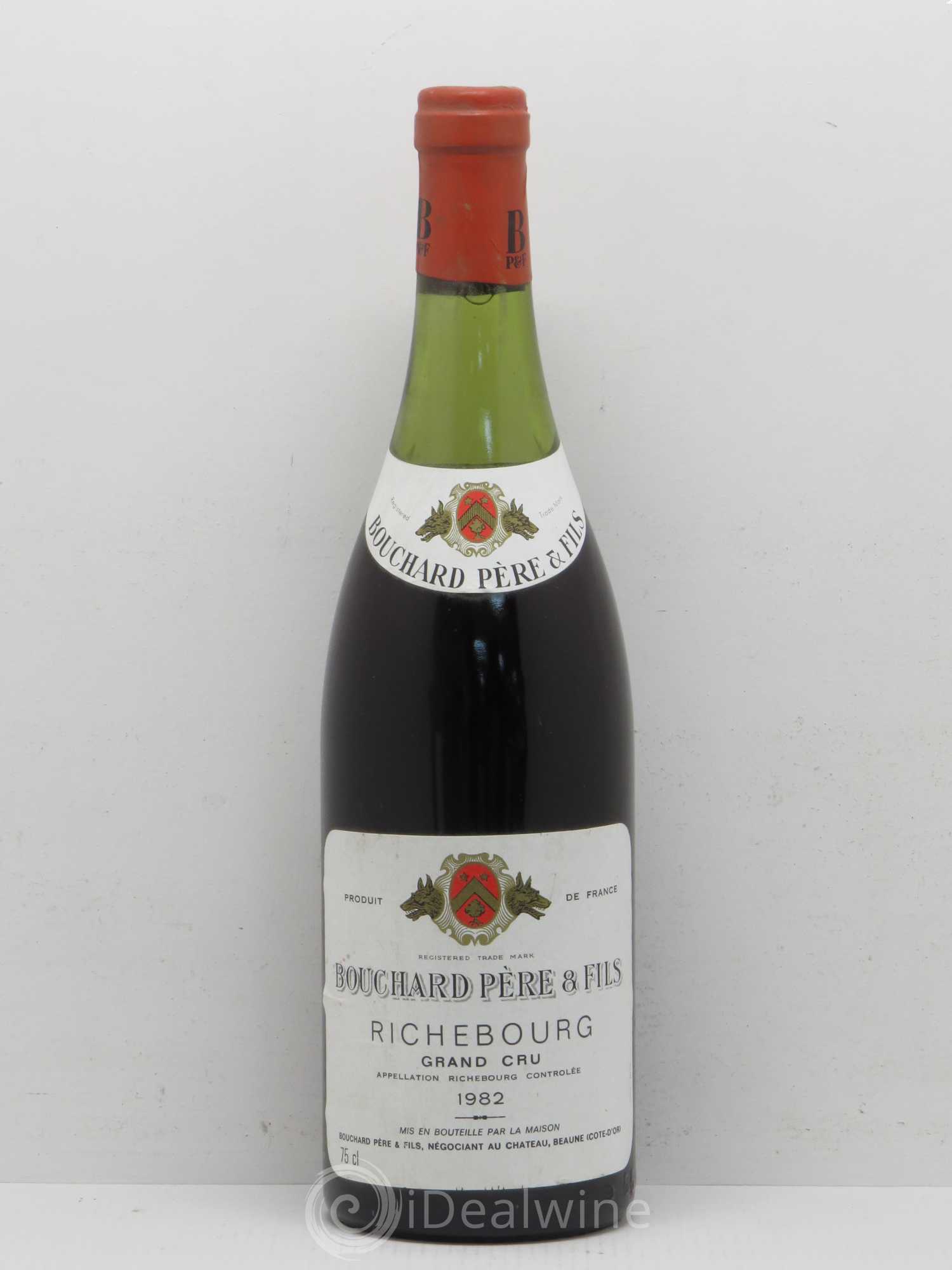 Richebourg Grand Cru Bouchard Pere Et Fils 1982 - Lot de 1 bouteille - 0