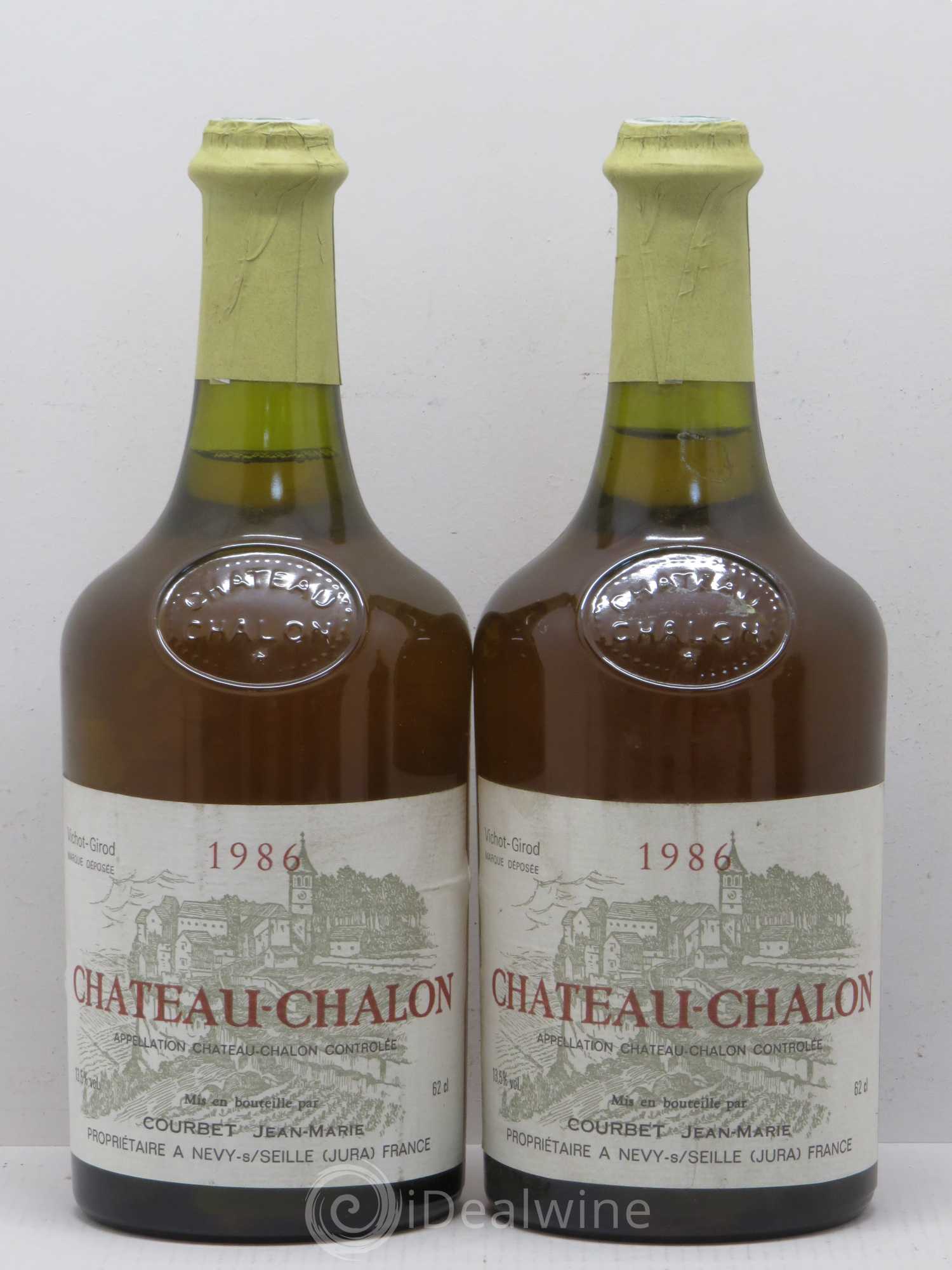 Château-Chalon Courbet 1986 - Lot de 2 bouteilles - 0