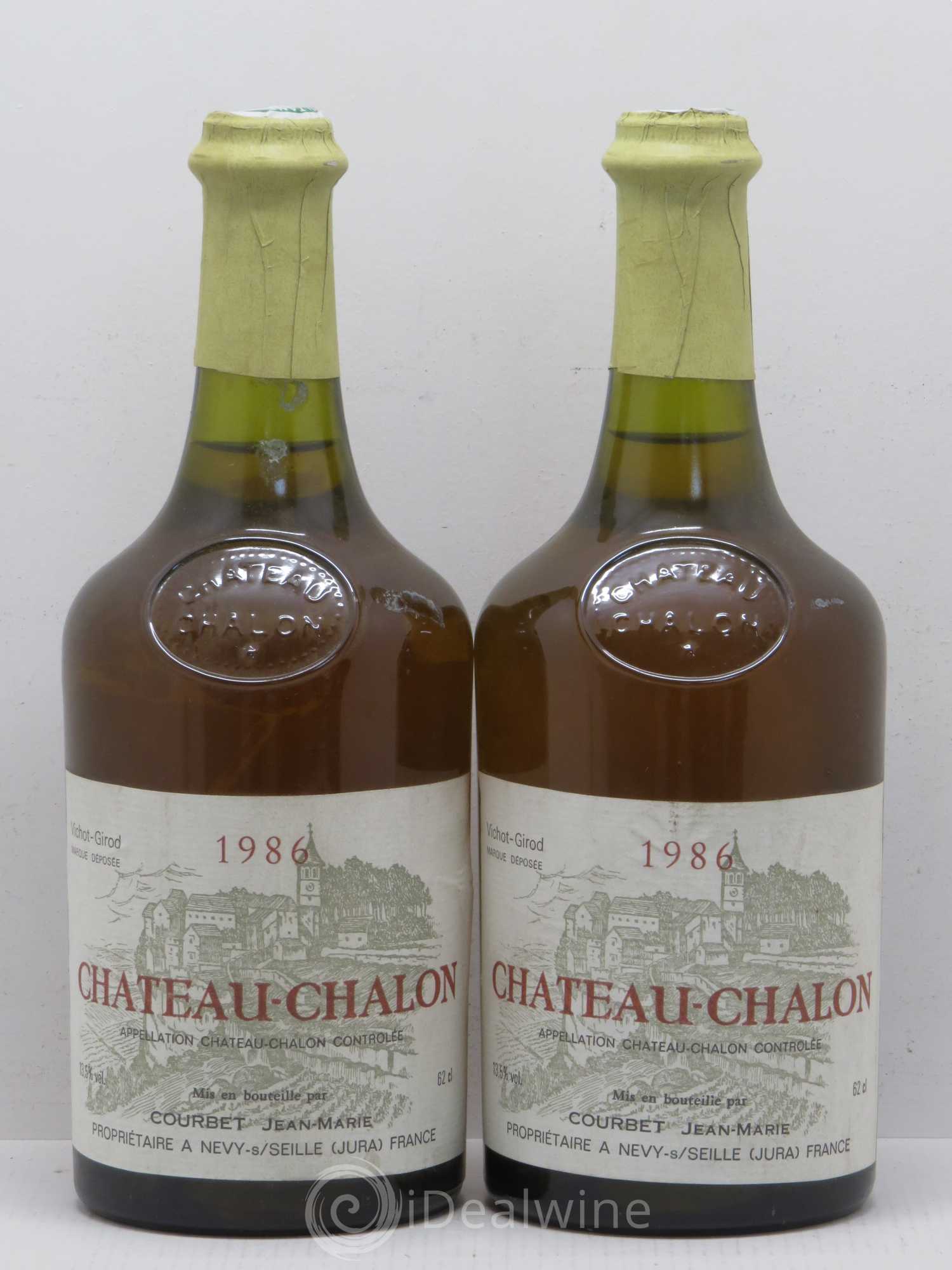 Château-Chalon Courbet 1986 - Lot de 2 bouteilles - 0