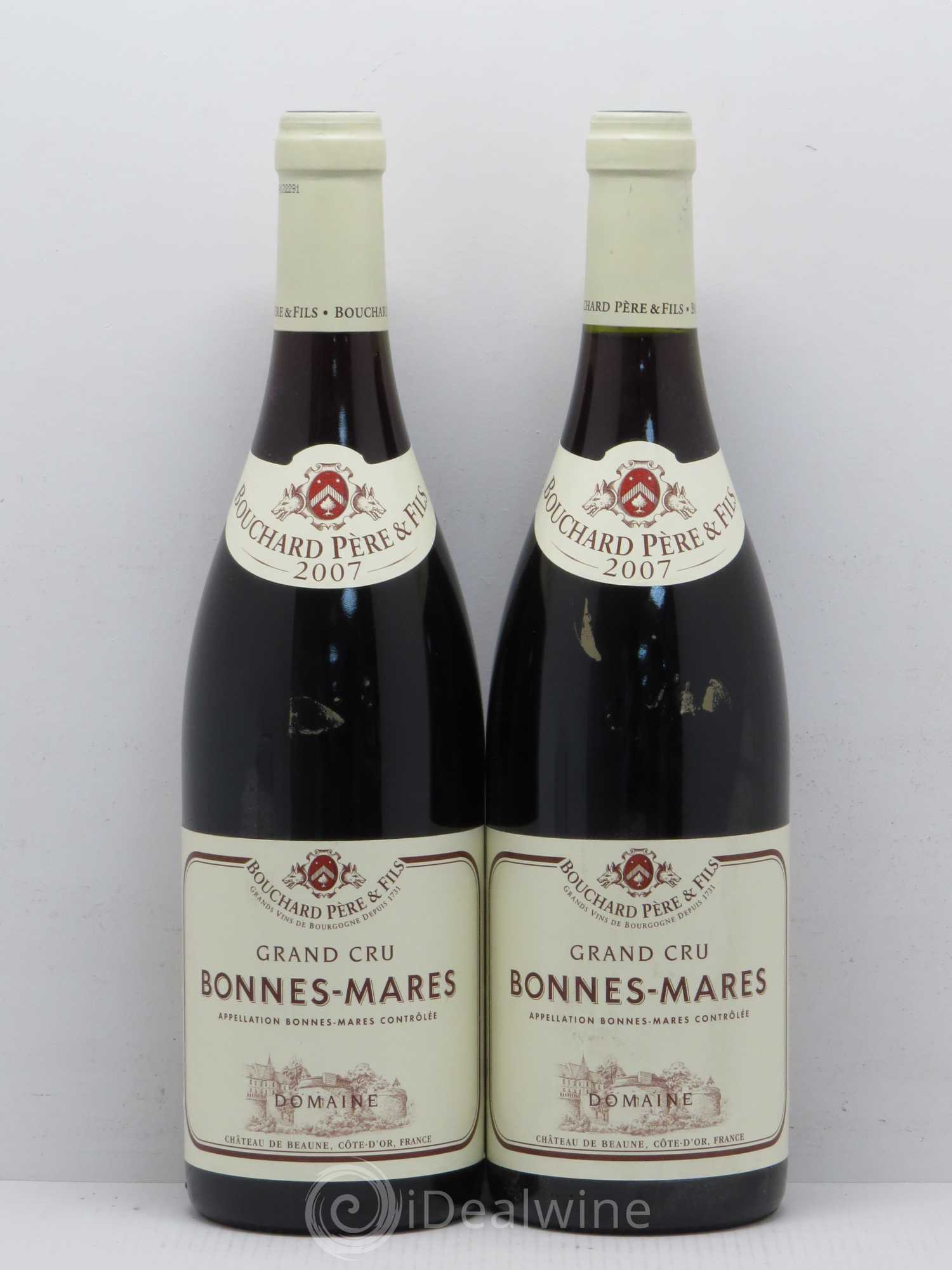 Bonnes-Mares Grand Cru Bouchard Père & Fils 2007 - Lot de 2 bouteilles - 0