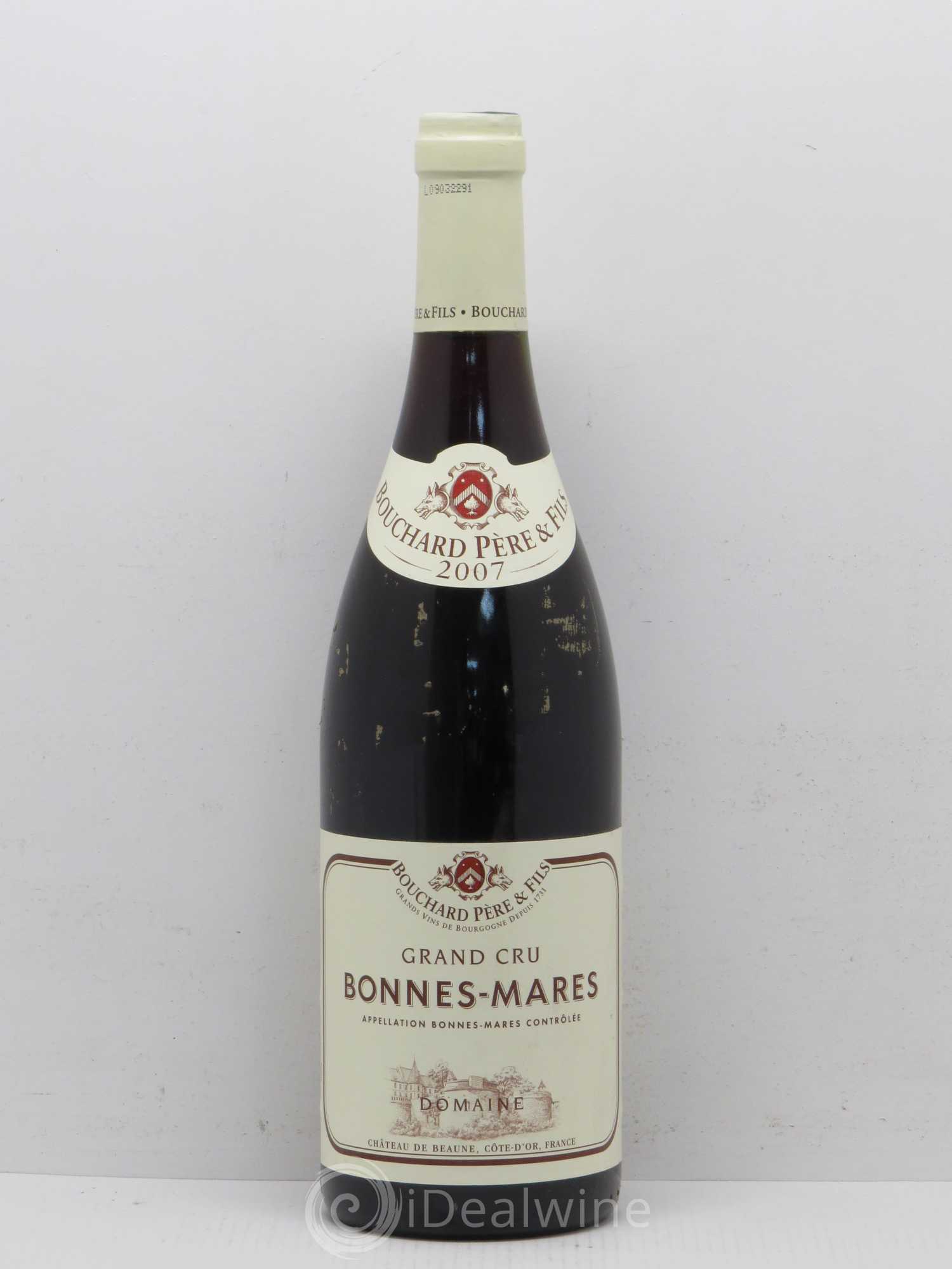 Bonnes-Mares Grand Cru Bouchard Père & Fils 2007 - Lot de 1 bouteille - 0