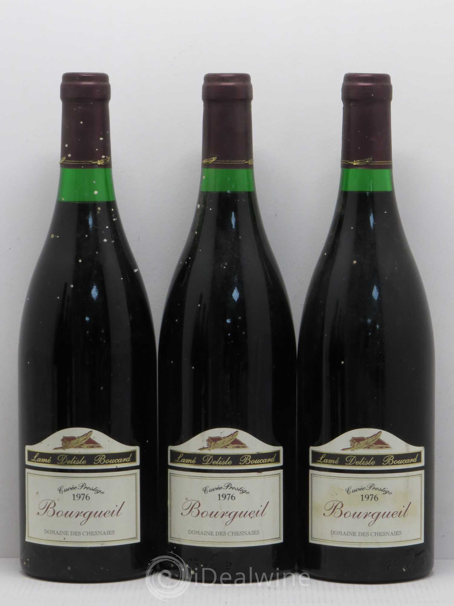 Bourgueil Lamé Delisle Boucard Cuvee Prestige 1976 - Posten von 6 Flaschen - 1