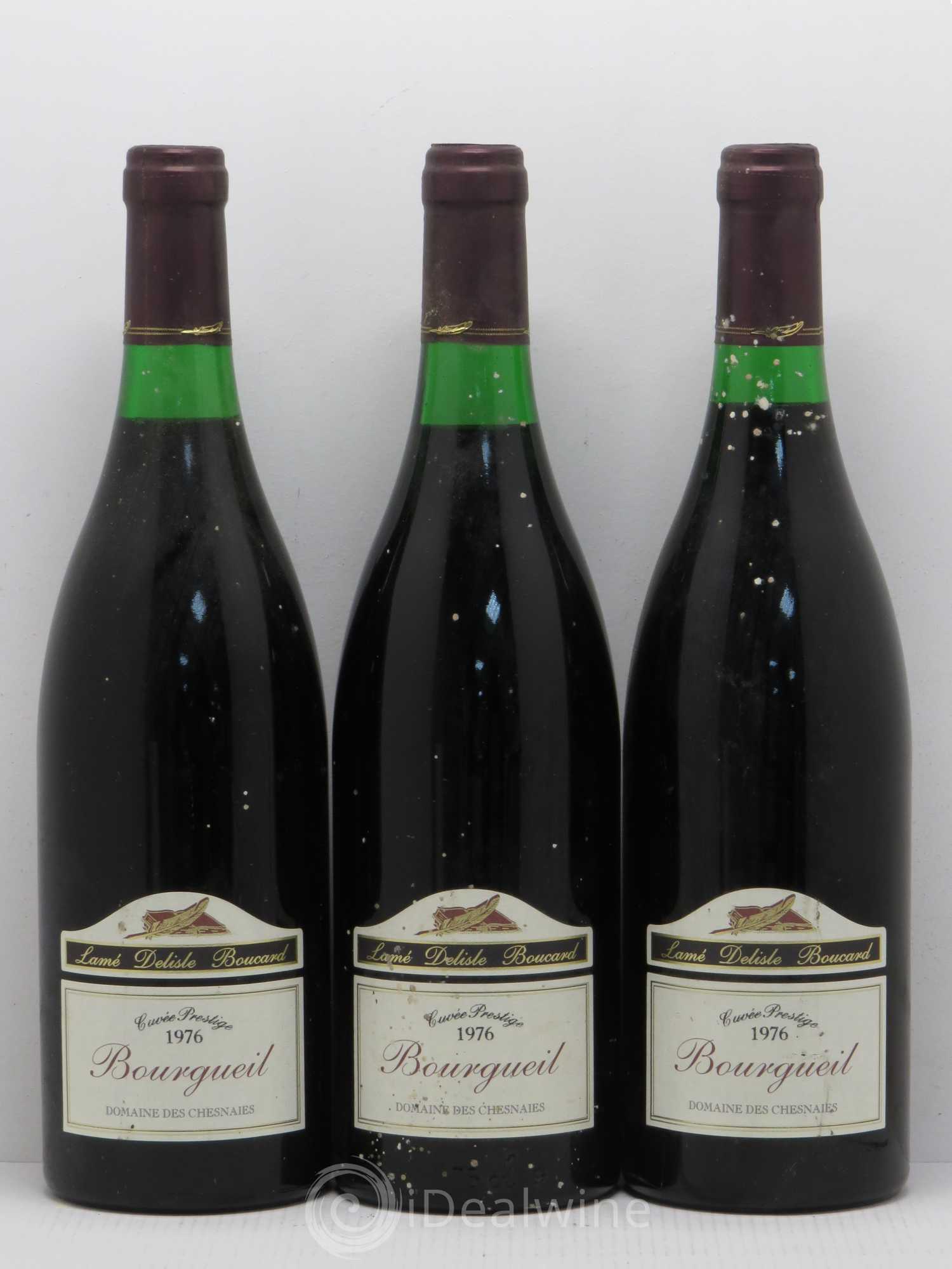 Bourgueil Lamé Delisle Boucard Cuvee Prestige 1976 - Posten von 6 Flaschen - 2
