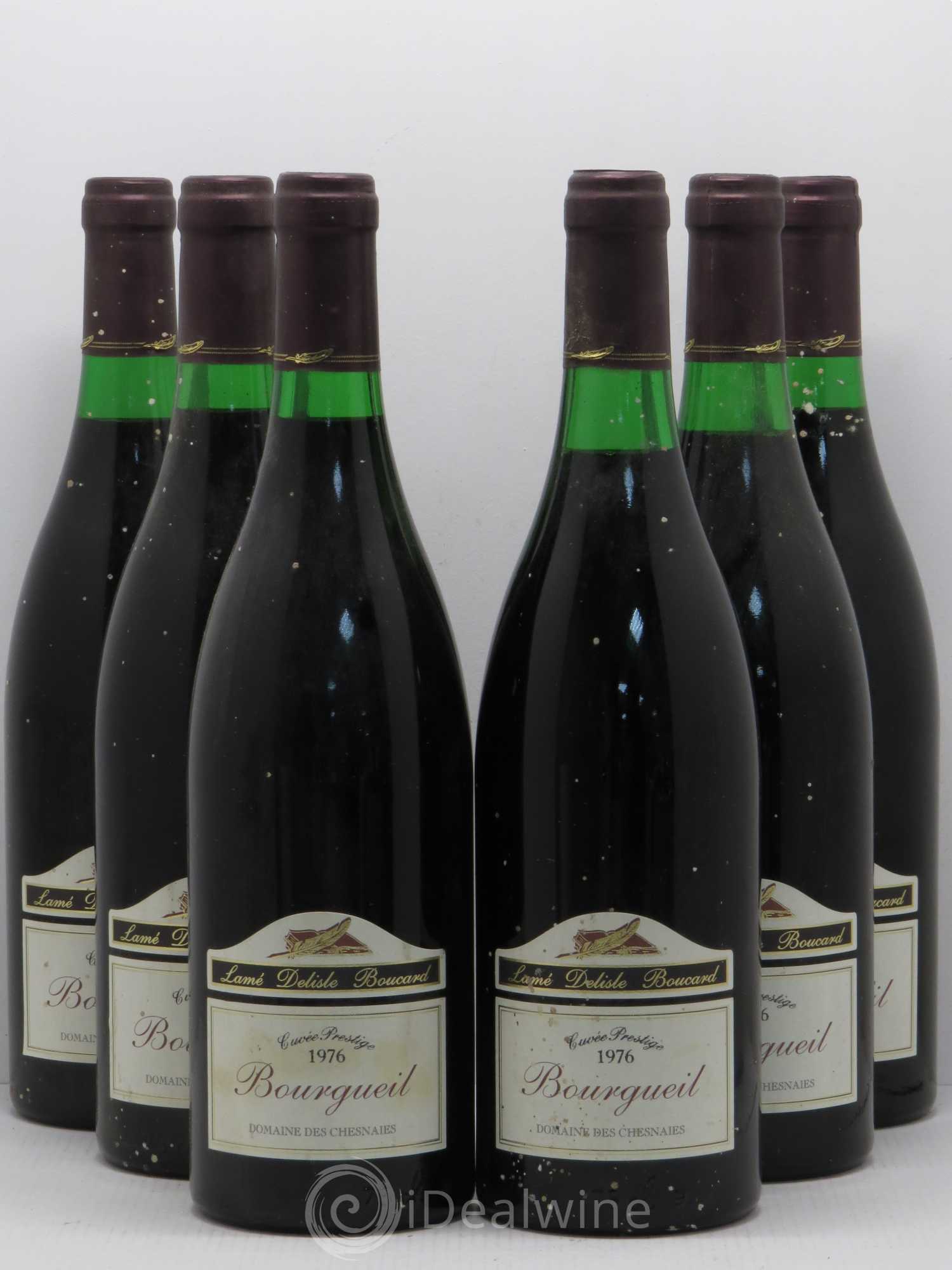 Bourgueil Lamé Delisle Boucard Cuvee Prestige 1976 - Posten von 6 Flaschen - 0