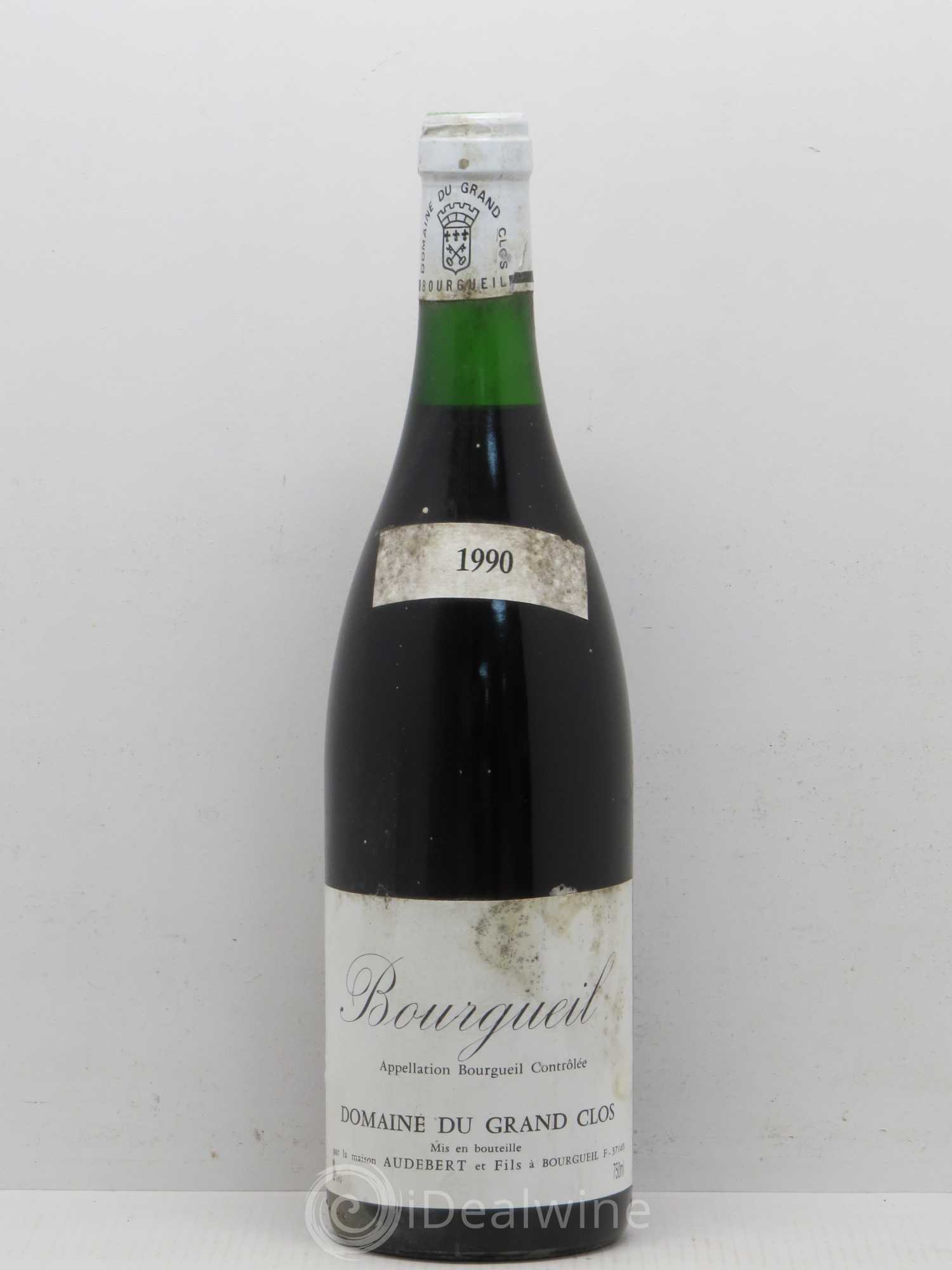 Bourgueil Domaine du Grand Clos Audebert (sans prix de réserve) 1990 - Posten von 1 Flasche - 0