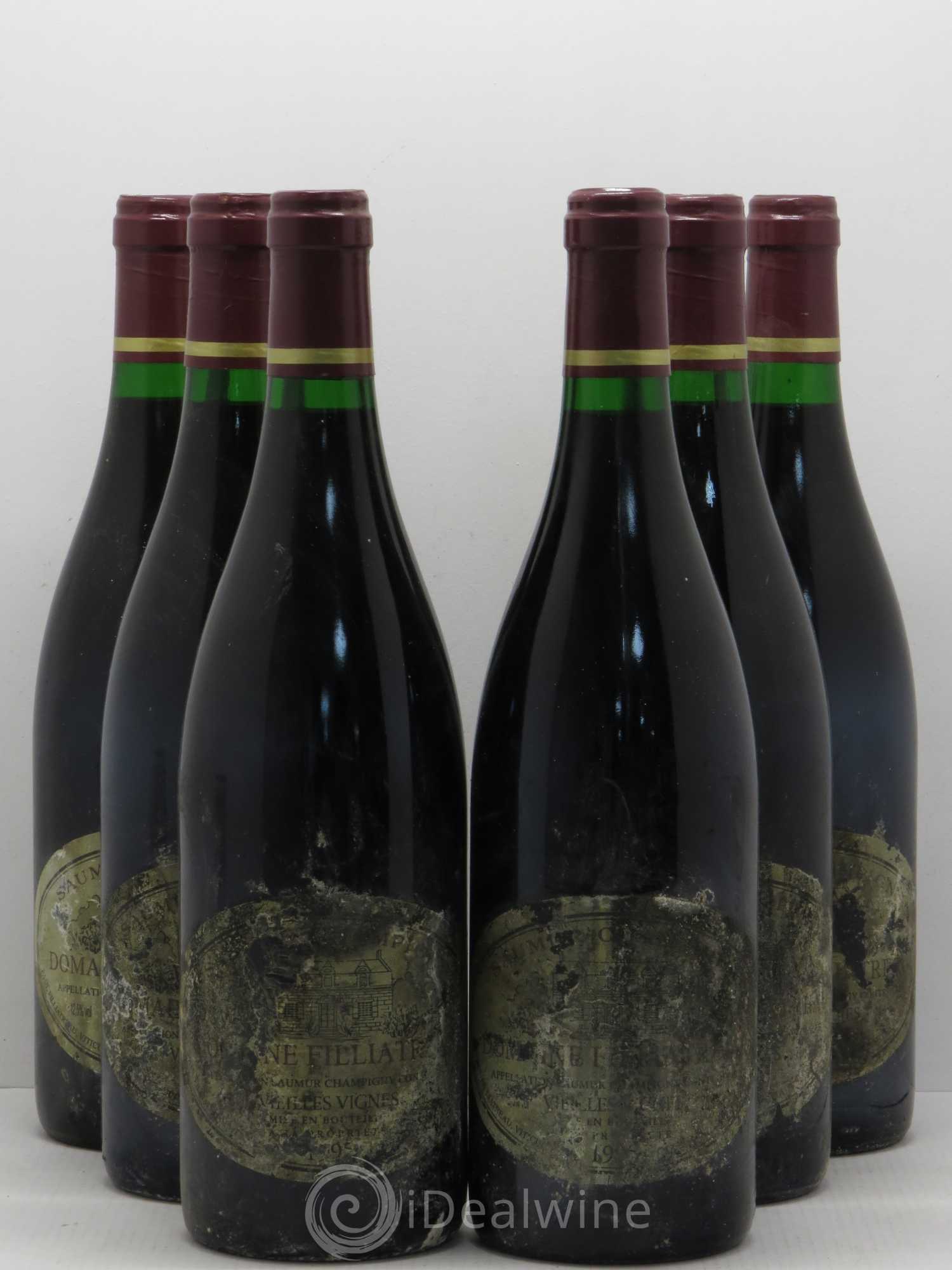 Saumur-Champigny Vieilles Vignes Domaine Filliatreau (sans prix de réserve) 1995 - Posten von 6 Flaschen - 0