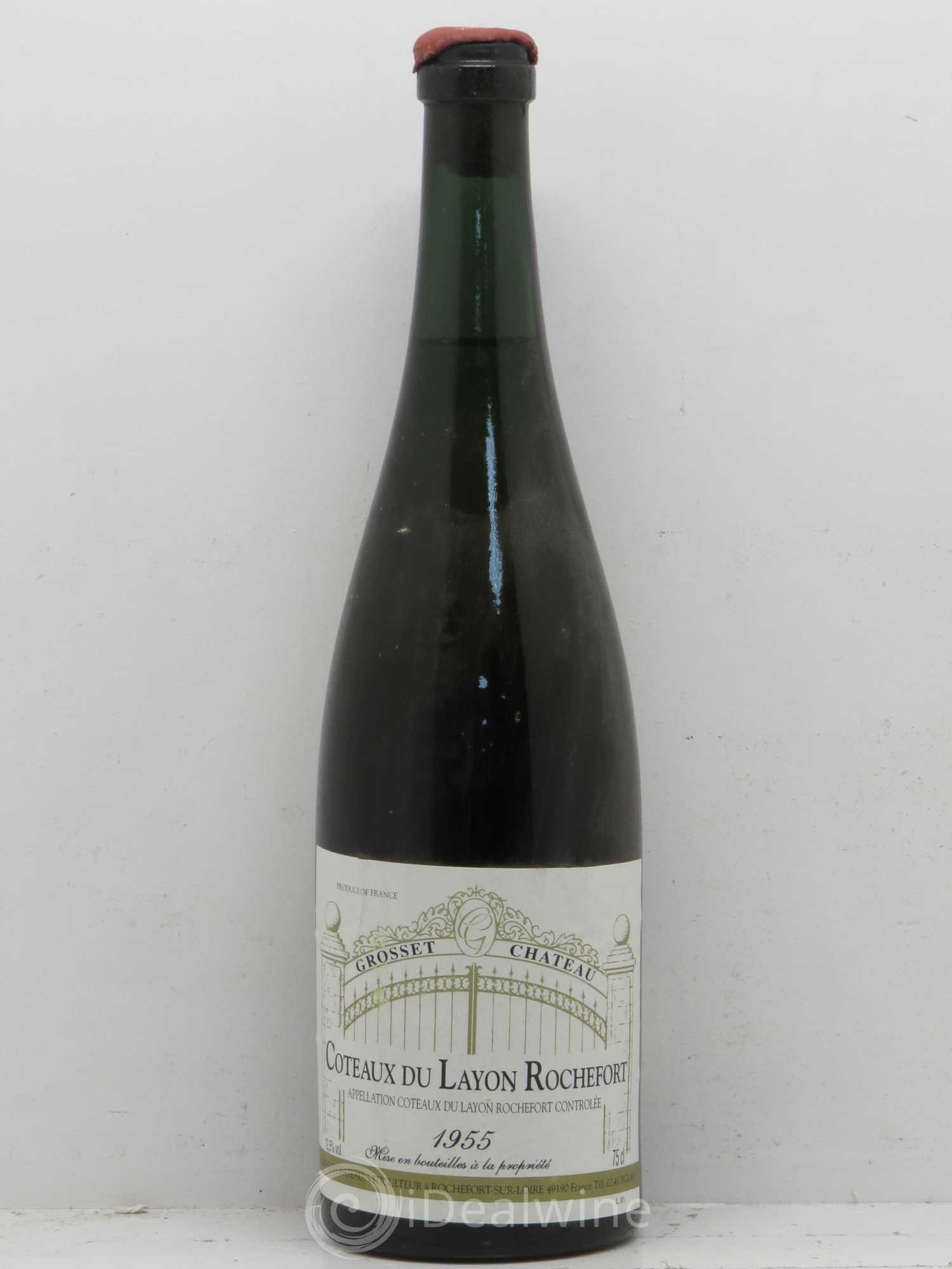 Coteaux du Layon Rochefort Château Grosset 1955 - Lotto di 1 bottiglia - 0