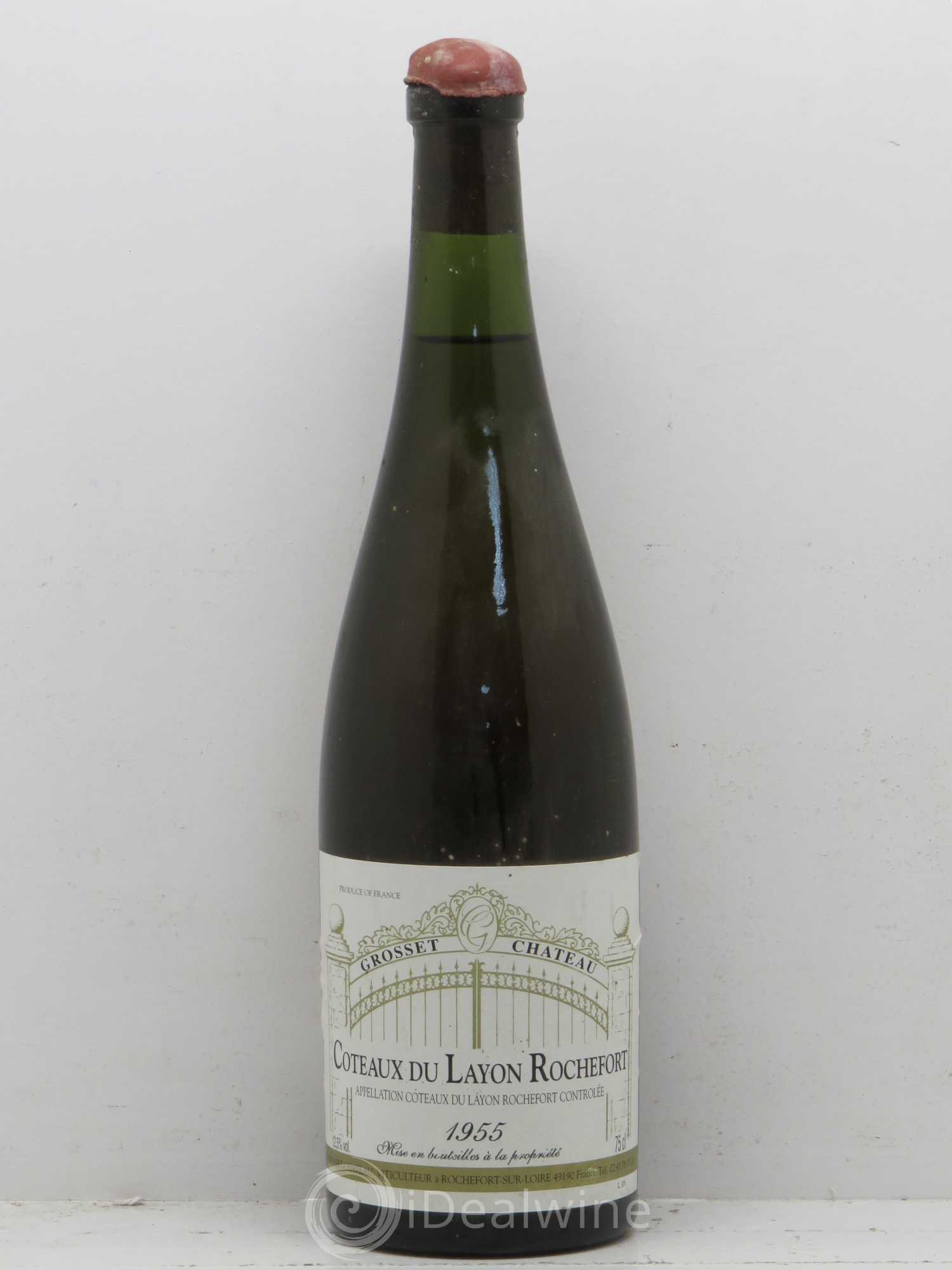 Coteaux du Layon Rochefort Château Grosset 1955 - Lotto di 1 bottiglia - 0