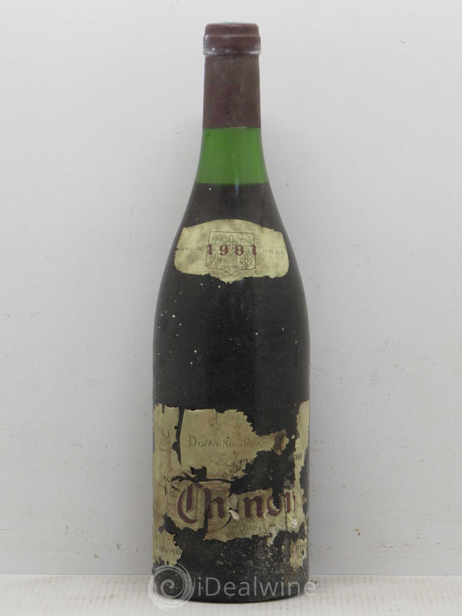 Chinon Clos de l'Echo Couly-Dutheil 1981 - Lot de 1 bouteille - 0