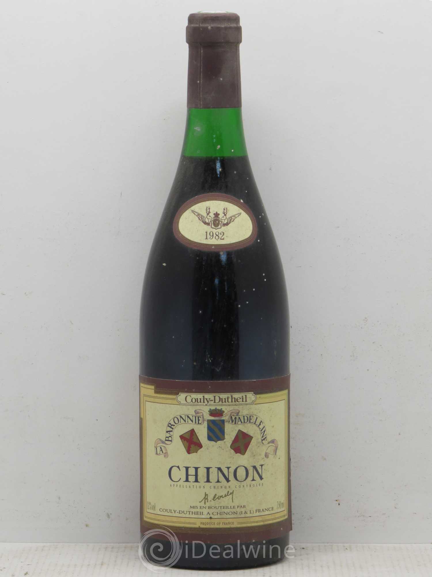 Chinon Baronnie Madeleine - Couly Dutheil 1982 - Posten von 1 Flasche - 0