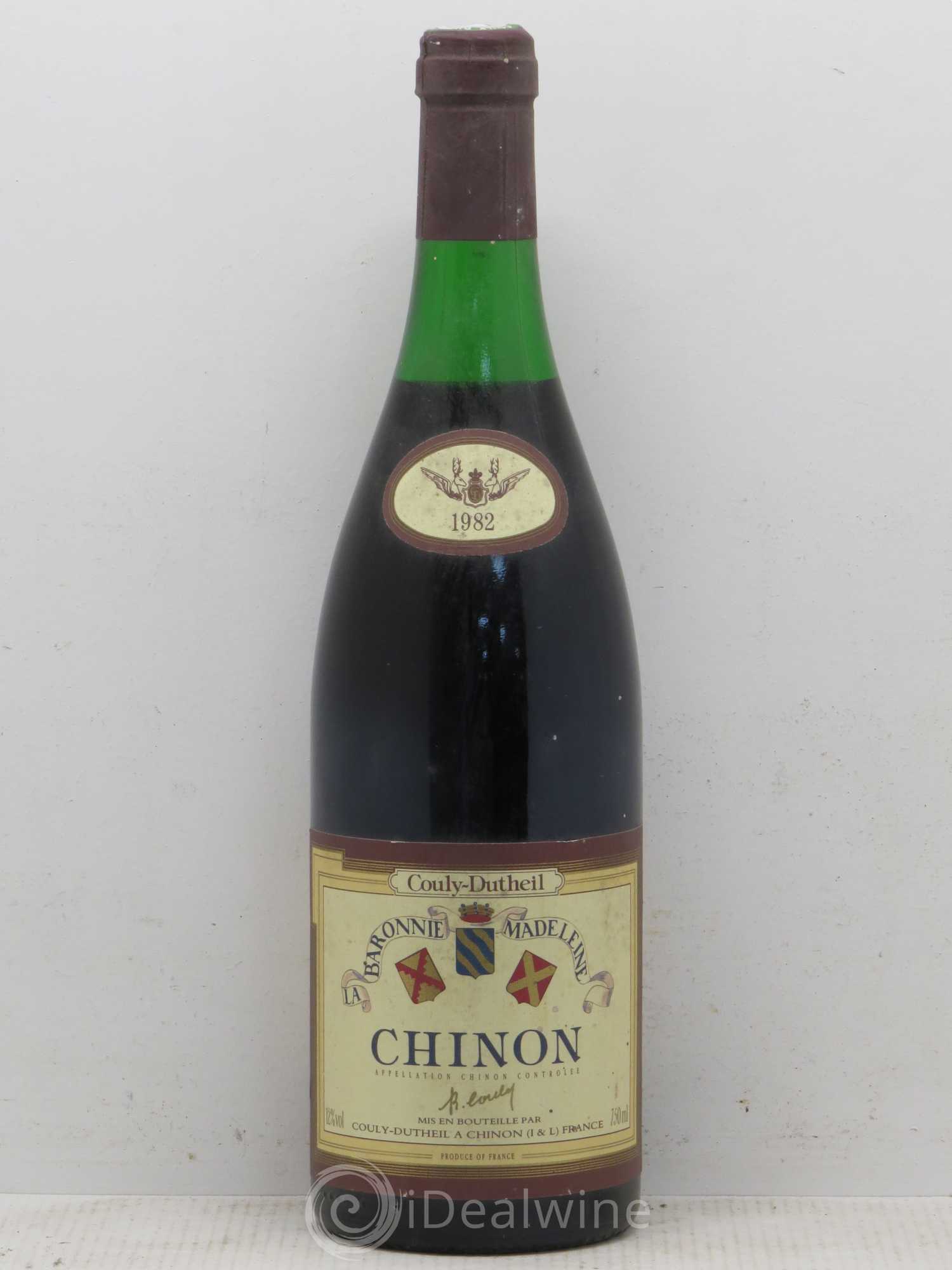Chinon Baronnie Madeleine - Couly Dutheil 1982 - Posten von 1 Flasche - 0
