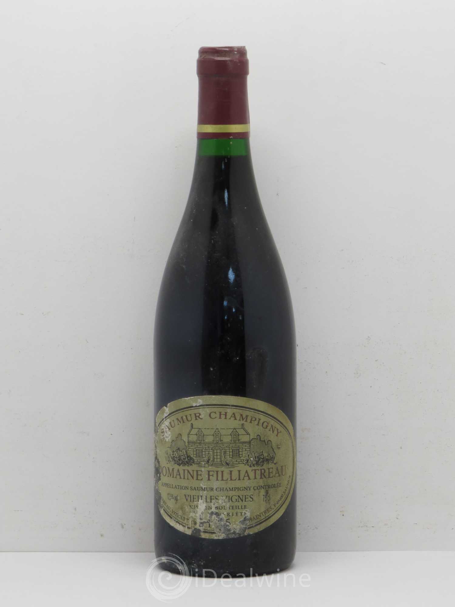 Saumur-Champigny Vieilles vignes - Domaine Filliatreau 1995 - Posten von 1 Flasche - 0