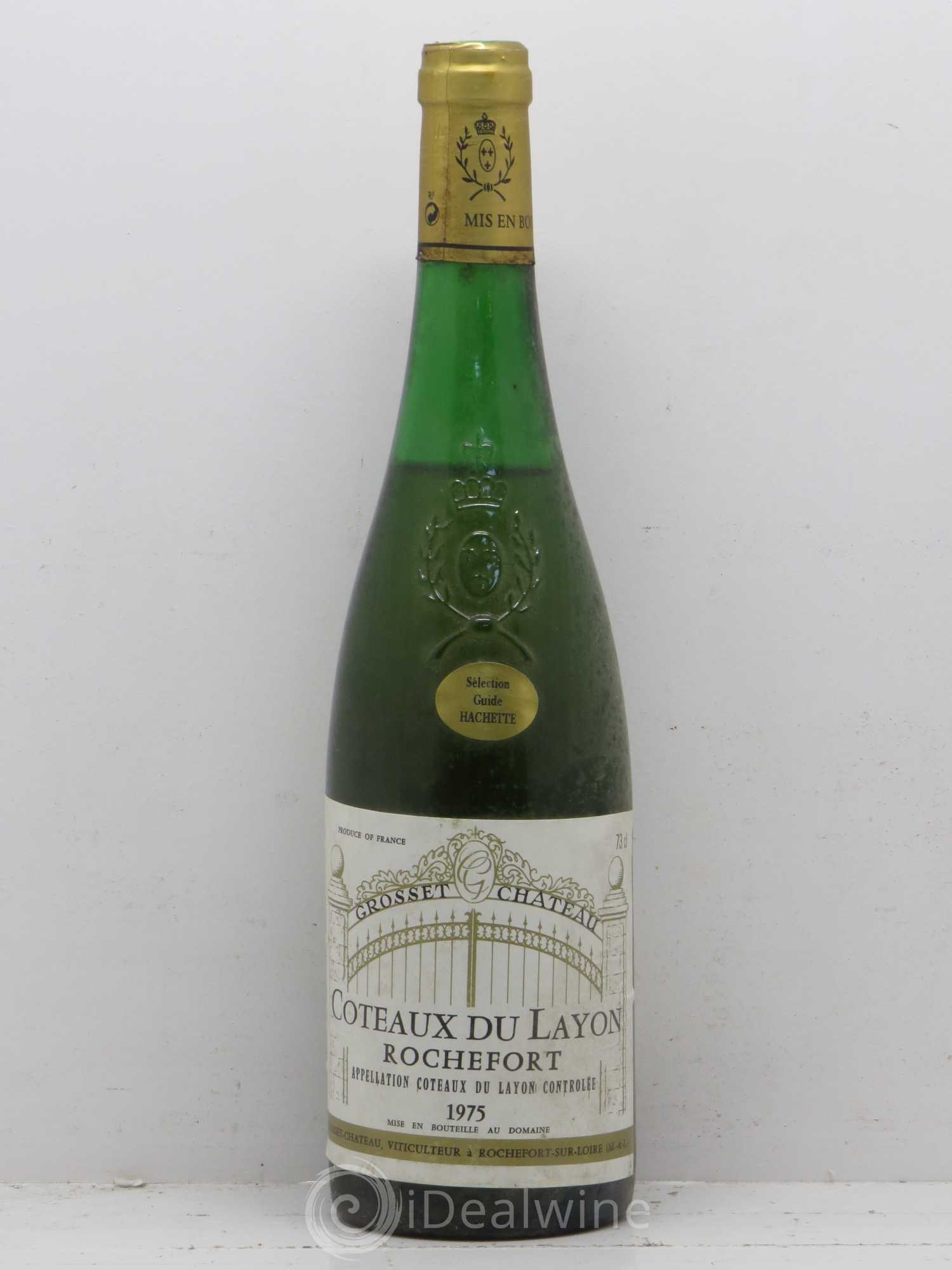 Coteaux du Layon Rochefort Château Grosset (sans prix de réserve) 1975 - Lotto di 1 bottiglia - 0