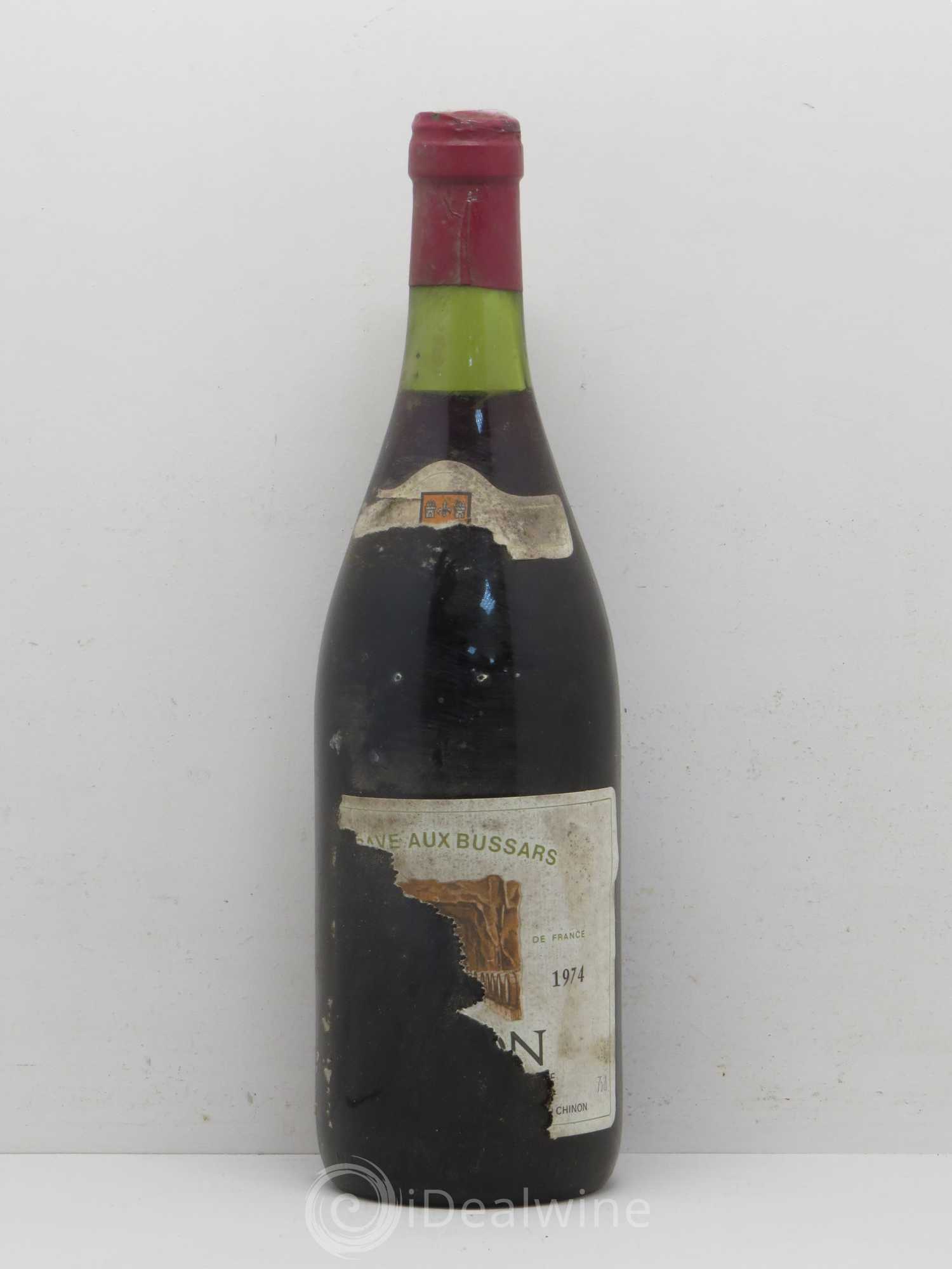Chinon M. Fontaine La Caves aux Bussars 1974 - Posten von 1 Flasche - 0