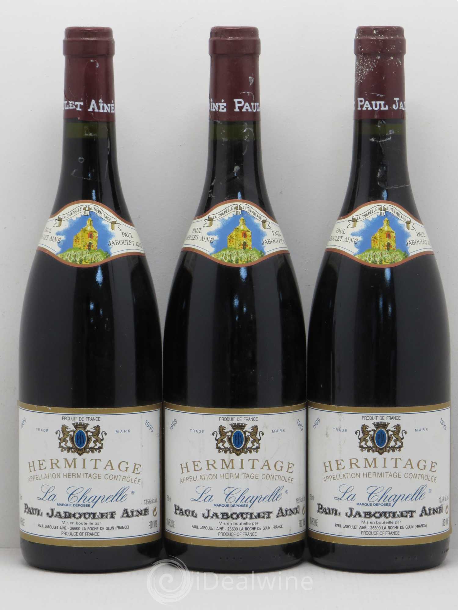 Hermitage La Chapelle Paul Jaboulet Ainé 1999 - Lot de 6 bouteilles - 2