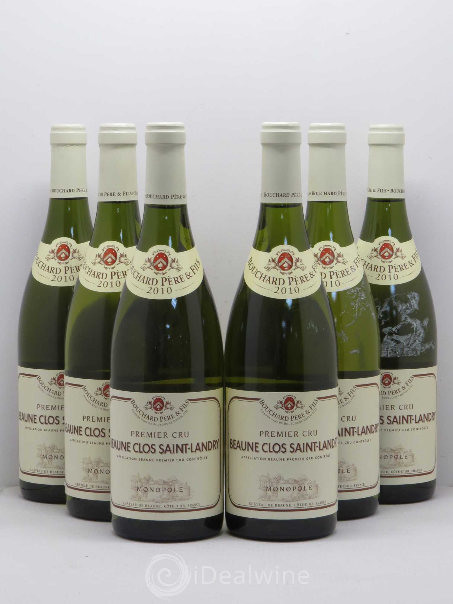 Beaune 1er Cru Clos Saint Landry Domaine Château de Beaune 2010 - Posten von 6 Flaschen - 0