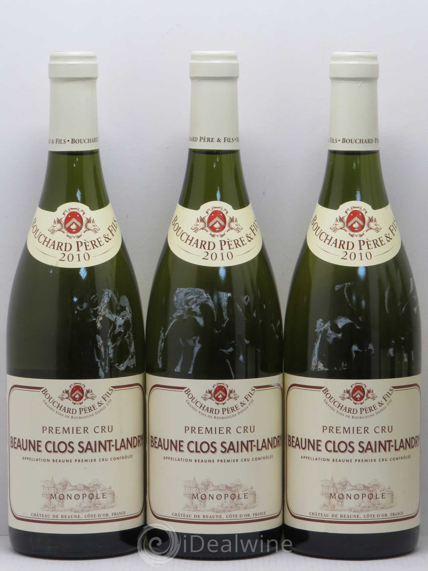 Beaune 1er Cru Clos Saint Landry Domaine Château de Beaune 2010 - Posten von 6 Flaschen - 1