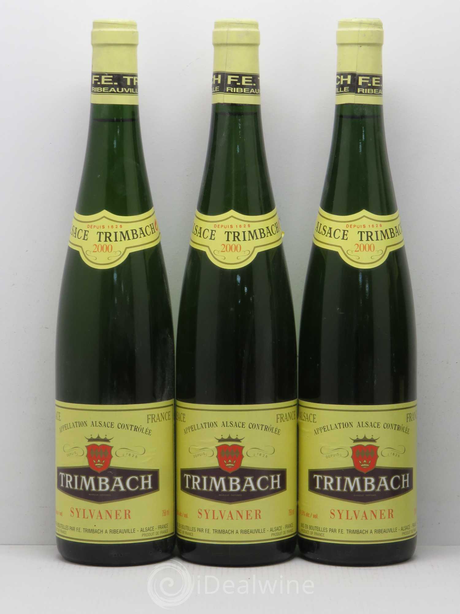 Sylvaner Ribeauvillé Trimbach 2000 - Posten von 5 Flaschen - 1