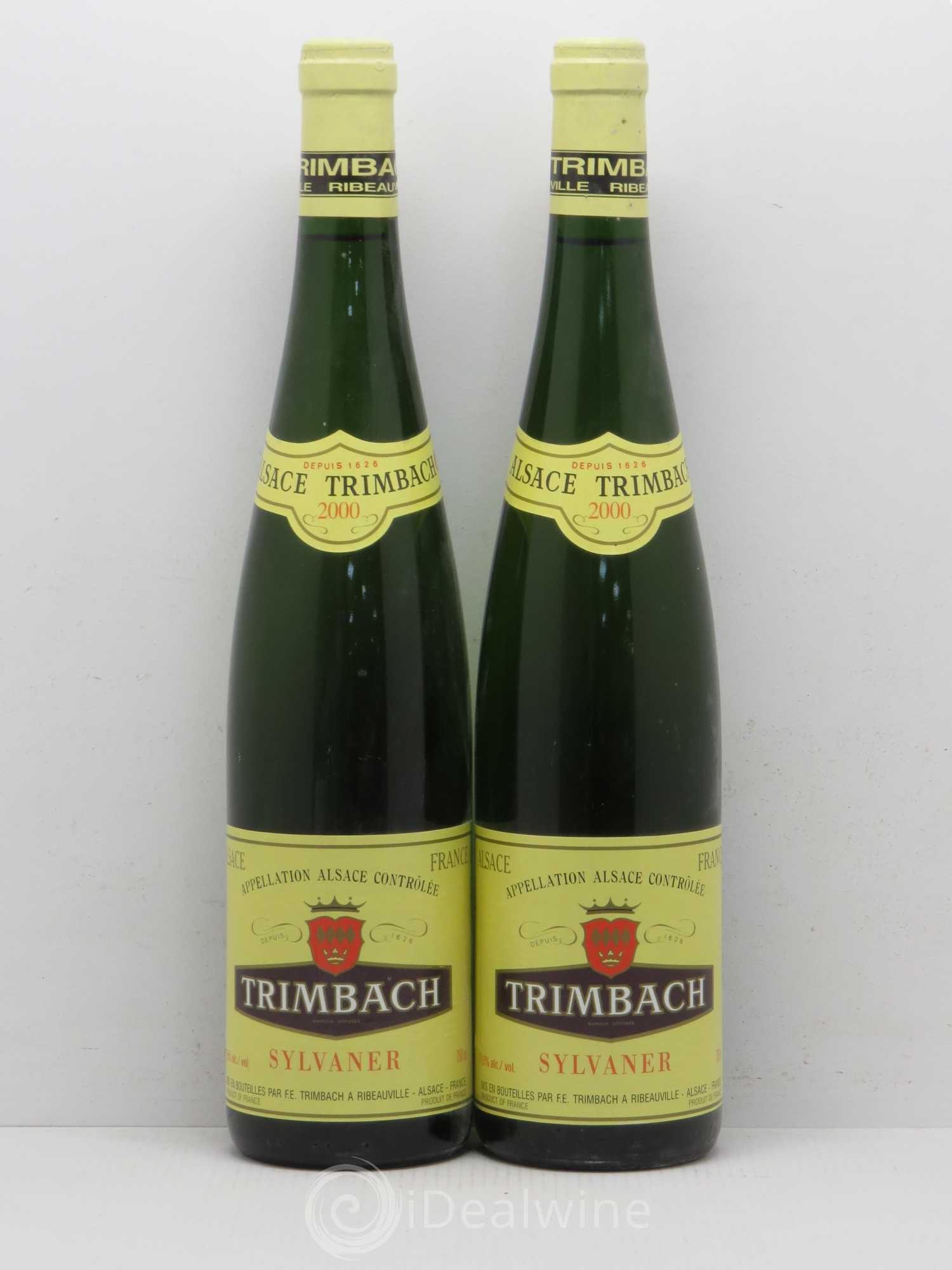 Sylvaner Ribeauvillé Trimbach 2000 - Posten von 5 Flaschen - 2