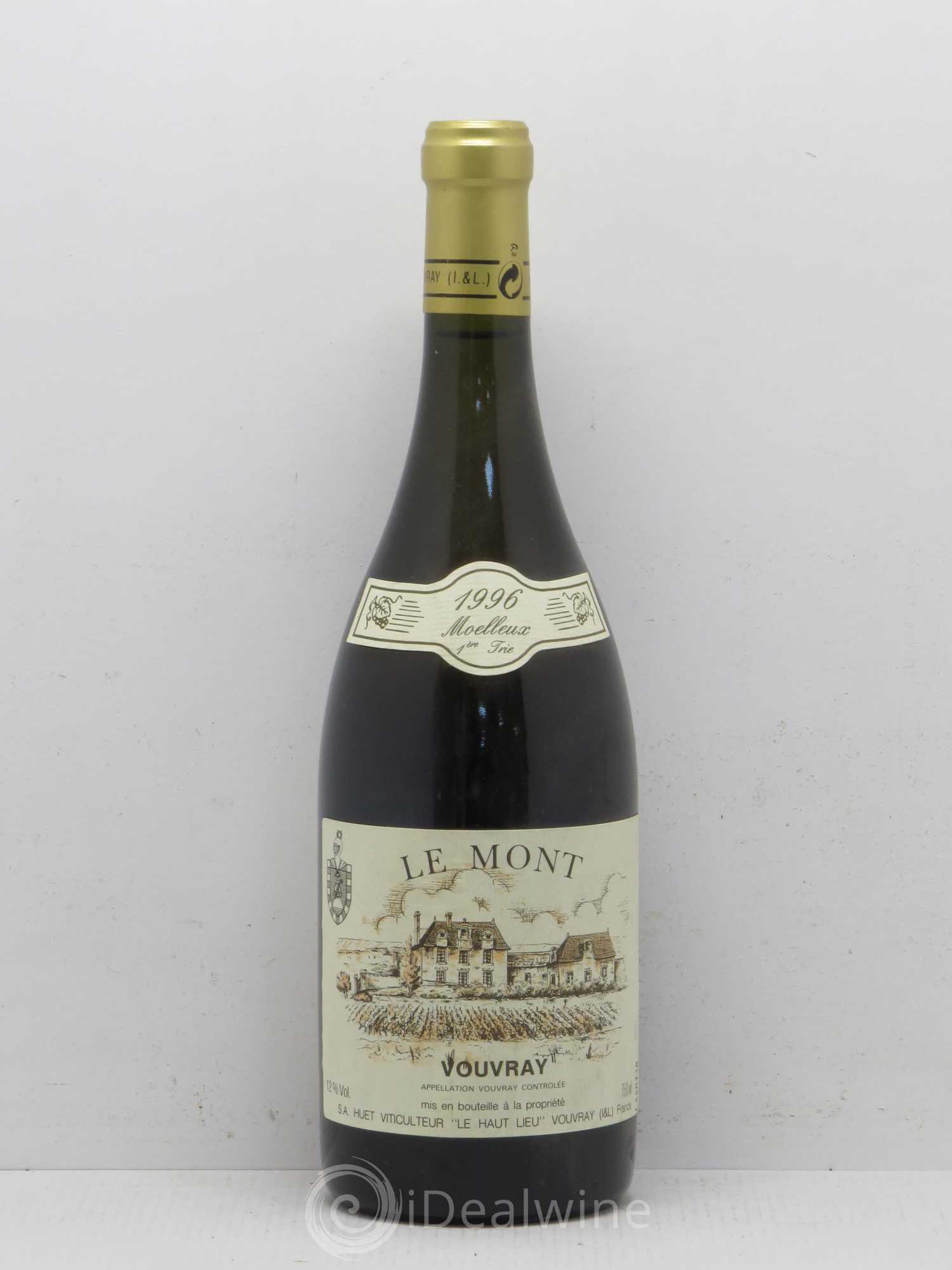 Vouvray Le Mont Moelleux 1ère Trie Domaine Huet 1996 - Lotto di 1 bottiglia - 0