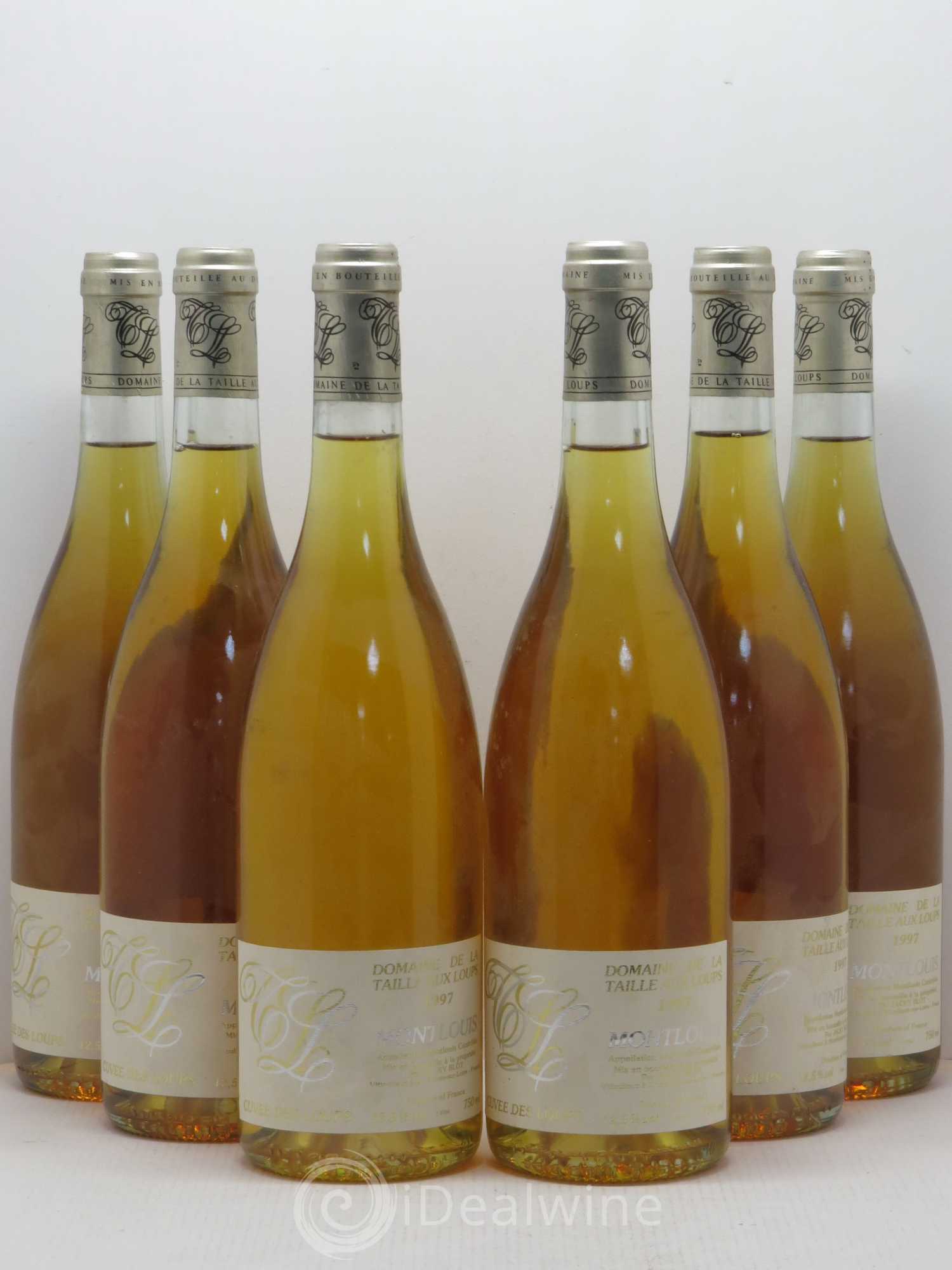 Montlouis-sur-Loire Cuvée des Loups La Taille aux Loups - Jacky Blot 1997 - Lot de 6 bouteilles - 0